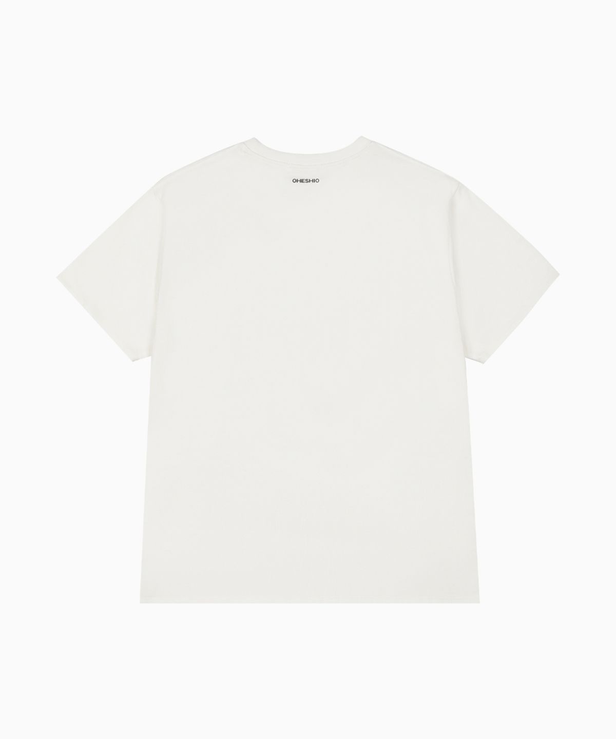 오헤시오(OHESHIO) APPLE DOT OVERFIT T-SHIRT, IVORY