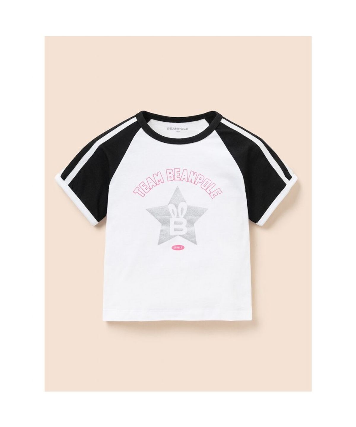 빈폴 키즈(BEANPOLE KIDS) 라글란 그래픽 포인트 투피스  블랙 (BI5471G055)