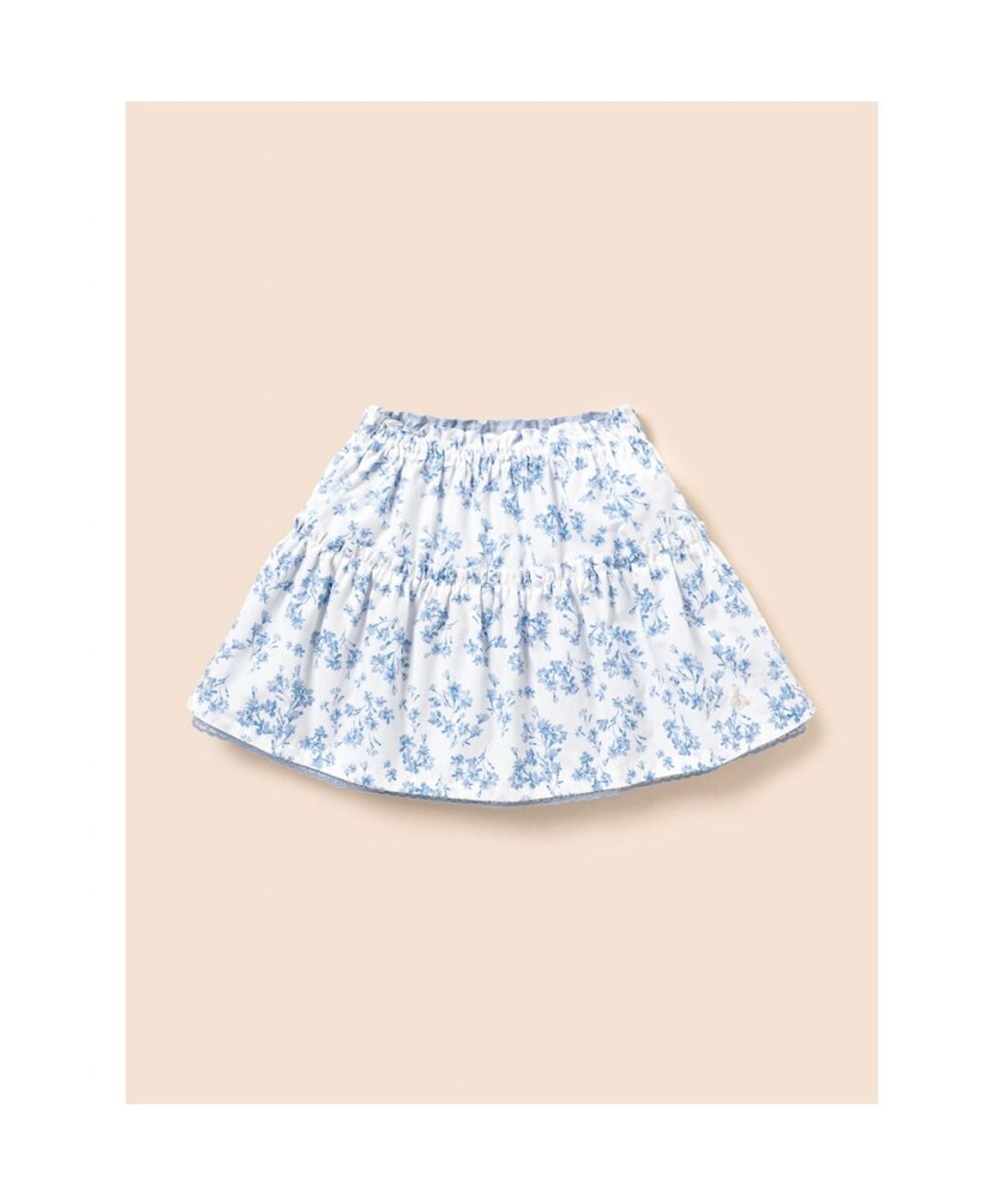 빈폴 키즈(BEANPOLE KIDS) [러블리 빙키 걸즈] 리버서블 플라워 포인트 스커트  스카이 블루 (BI5427G02Q)