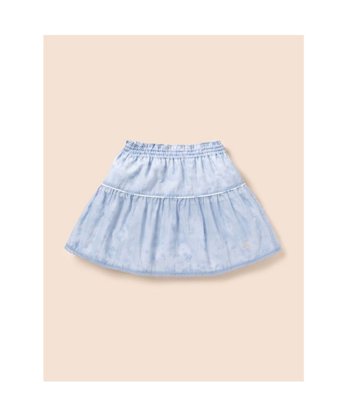 빈폴 키즈(BEANPOLE KIDS) [러블리 빙키 걸즈] 리버서블 플라워 포인트 스커트  스카이 블루 (BI5427G02Q)