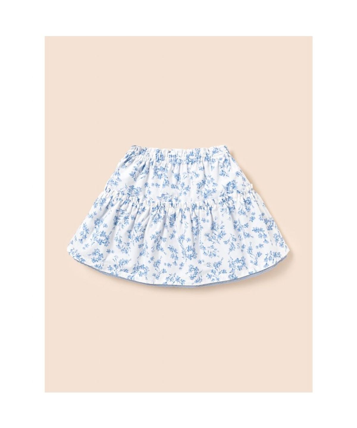 빈폴 키즈(BEANPOLE KIDS) [러블리 빙키 걸즈] 리버서블 플라워 포인트 스커트  스카이 블루 (BI5427G02Q)