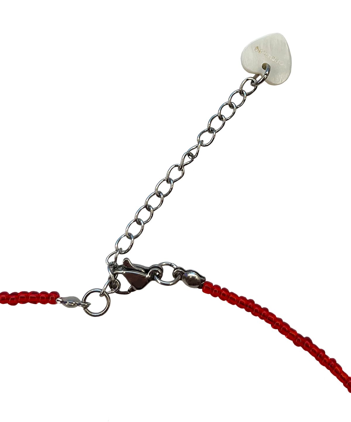 오픈타입(OPENTYPE) Fresh Water Pearl Necklace (RED)