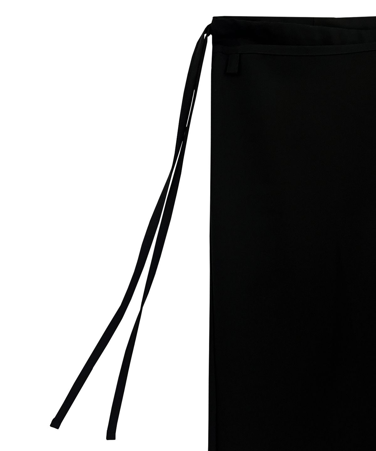 오픈타입(OPENTYPE) Skirt Layered Wide Pants (BLACK)