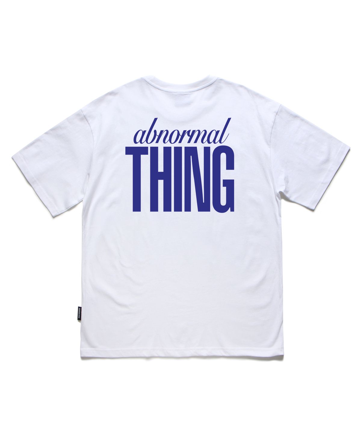 앱놀머씽(ABNORMALTHING) OLB 티셔츠 화이트 (OLB T-SHIRT WHITE)
