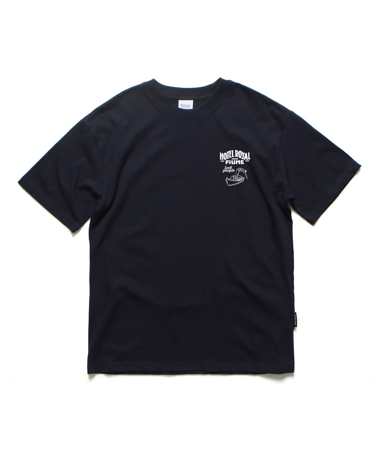 앱놀머씽(ABNORMALTHING) FLM 티셔츠 화이트 (FLM T-SHIRT WHITE)