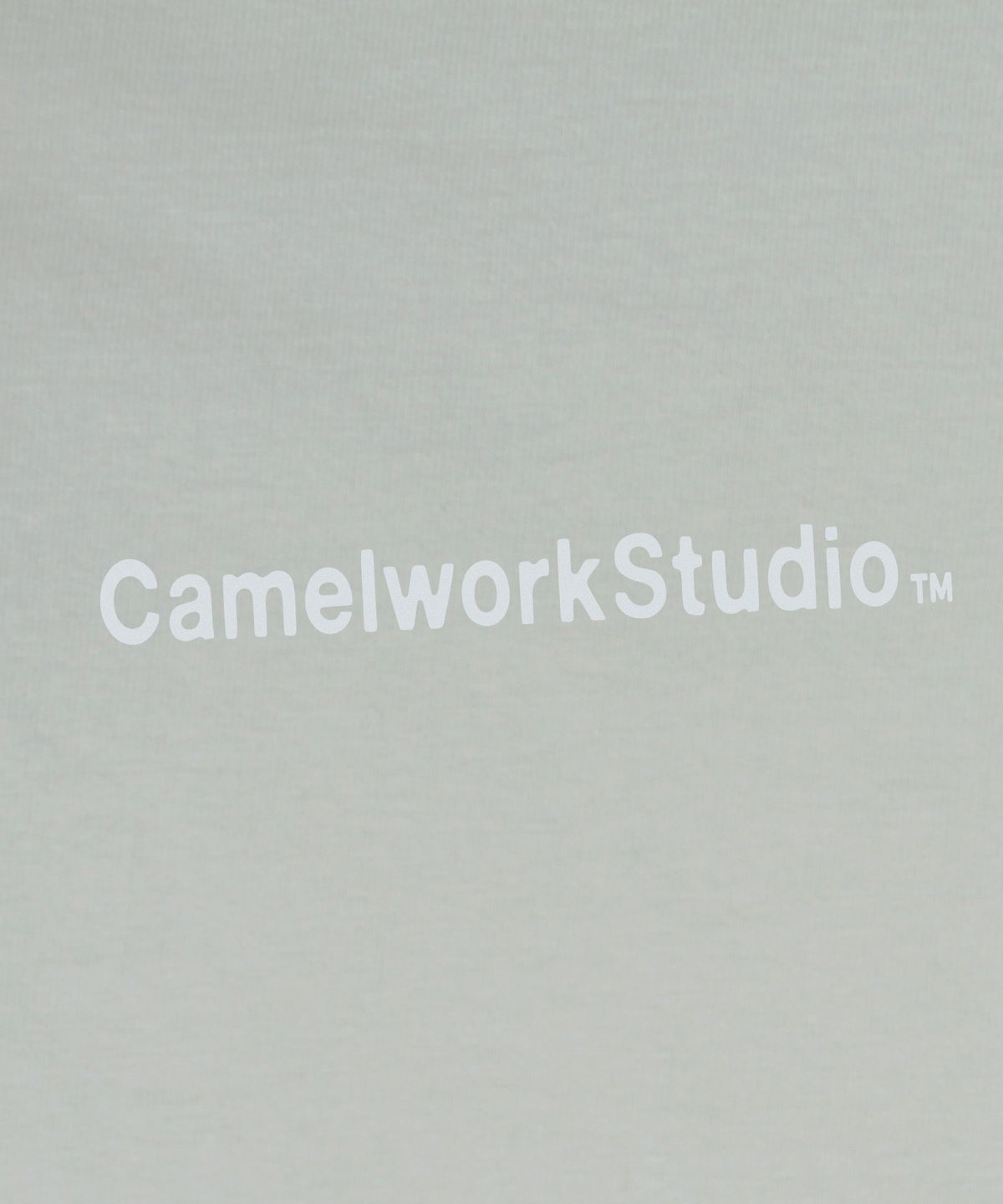 카멜워크(CAMEL WORK) 카멜 레터링 로고 긴팔티셔츠(민트)