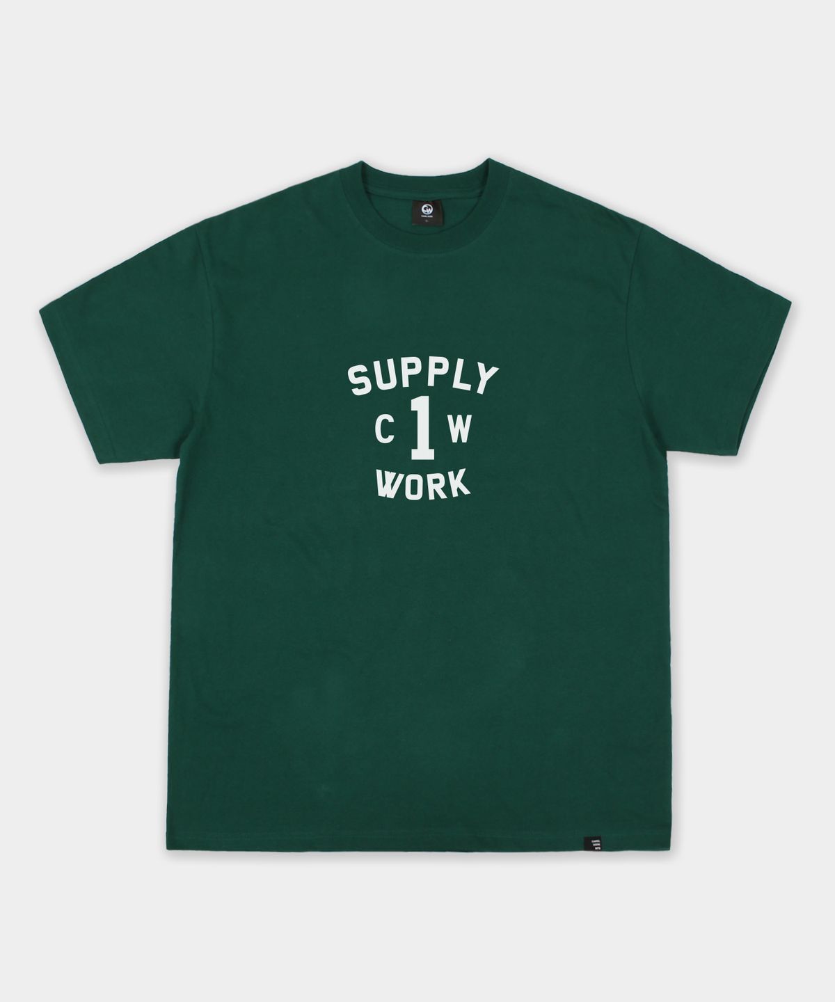 카멜워크(CAMEL WORK) CW 1 반팔티셔츠(다크그린)