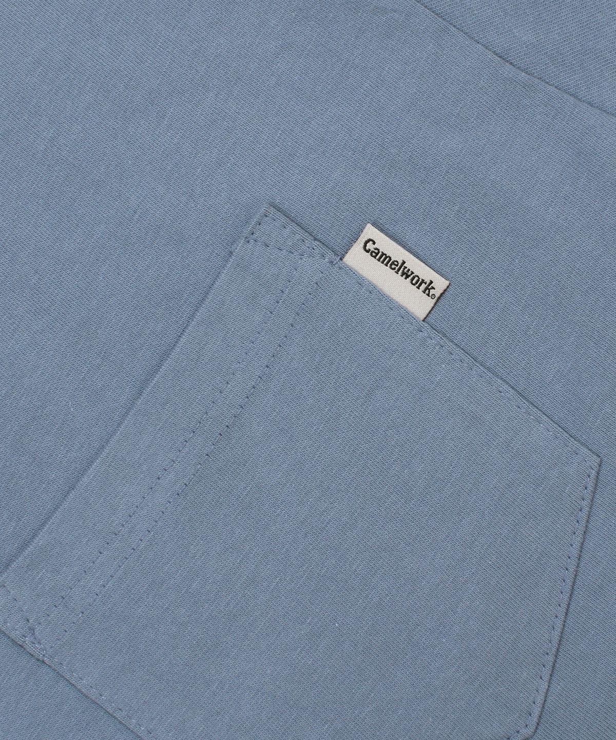카멜워크(CAMEL WORK) 스탠다드 포켓 반팔티셔츠(인디블루)