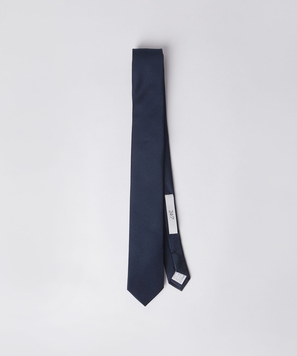 247시리즈(247SERIES) 실크 슬림 타이 DARK NAVY
