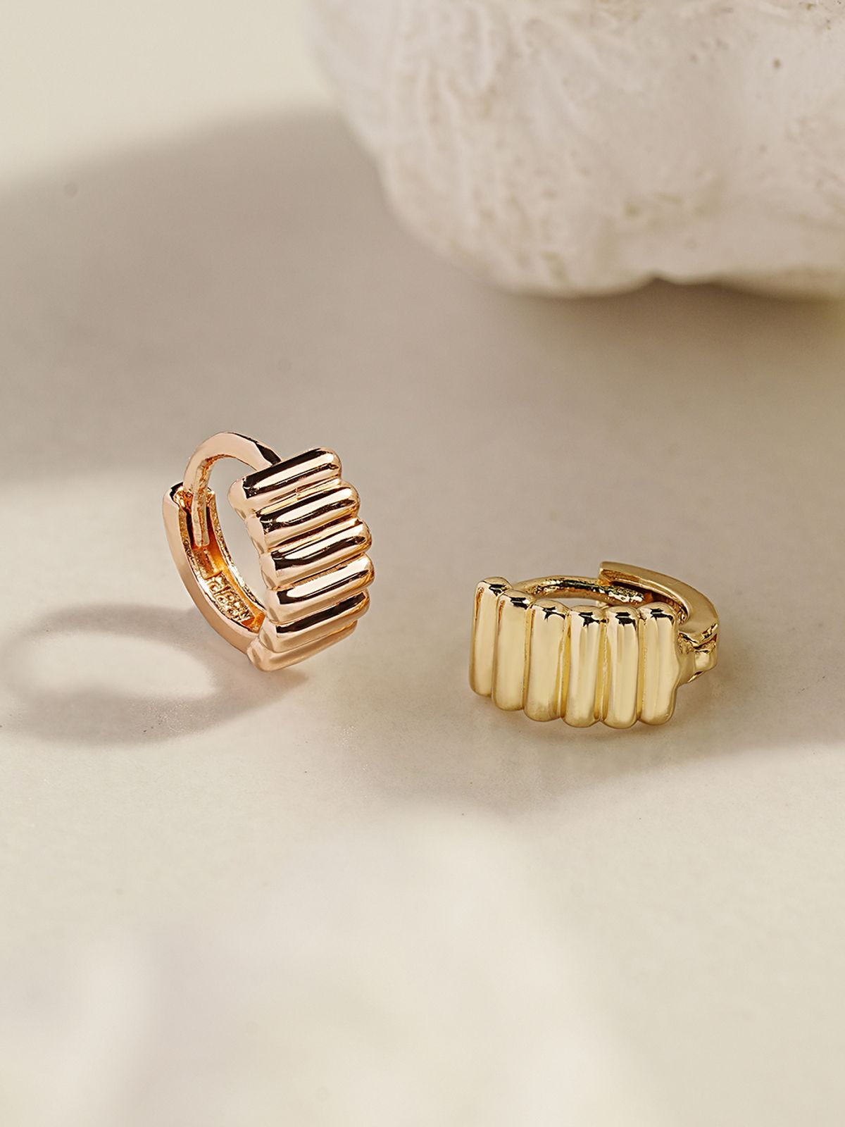 미니멀피어싱(MINIMALPIERCING) 14K 18K 시즐링 원터치 링 귀걸이