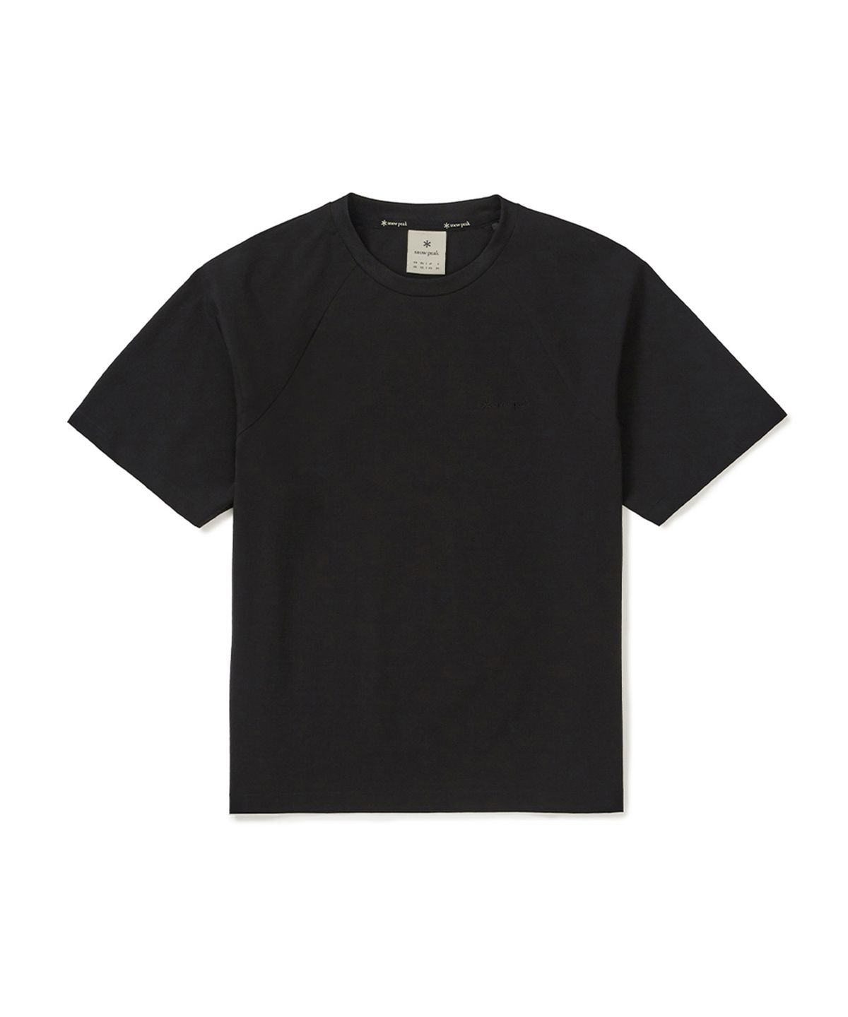 스노우피크 어패럴(SNOWPEAK APPAREL) 에어닷 여성 베이직 반팔 티셔츠 (S25MWTTS35) Black