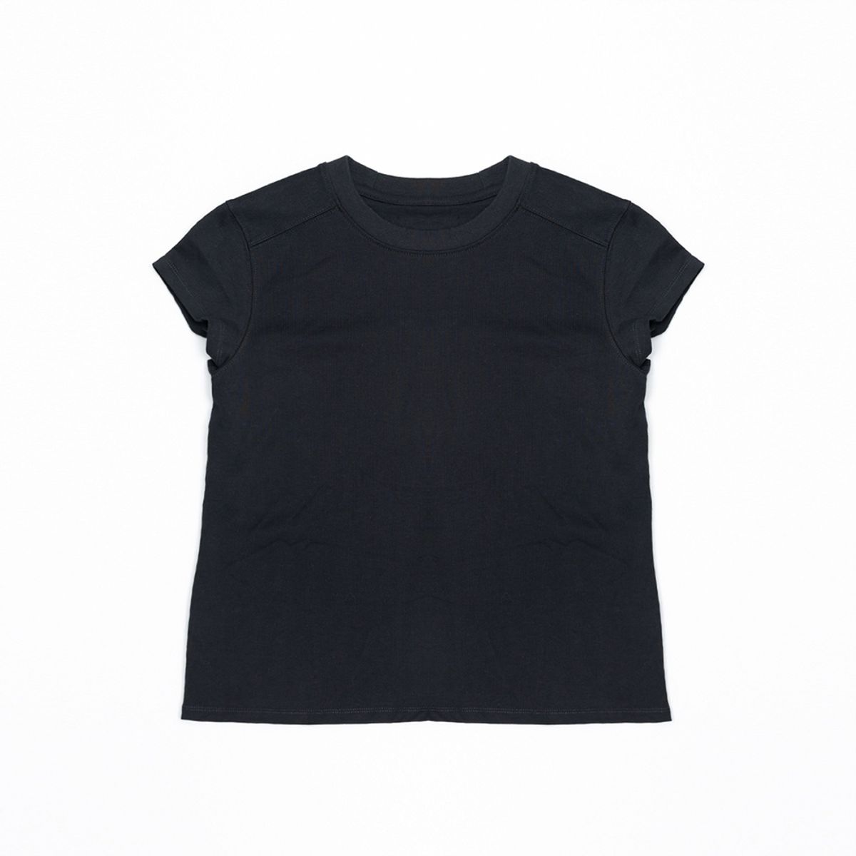 던드롭(DUNDROP) DD_Basic short sleeves top_2color