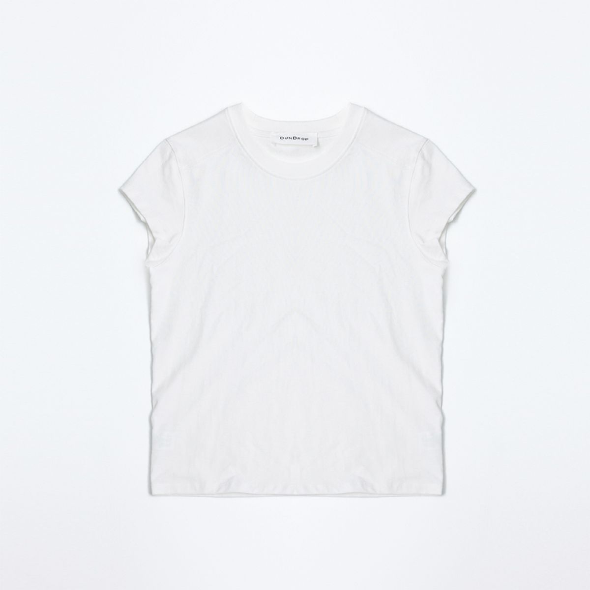 던드롭(DUNDROP) DD_Basic short sleeves top_2color