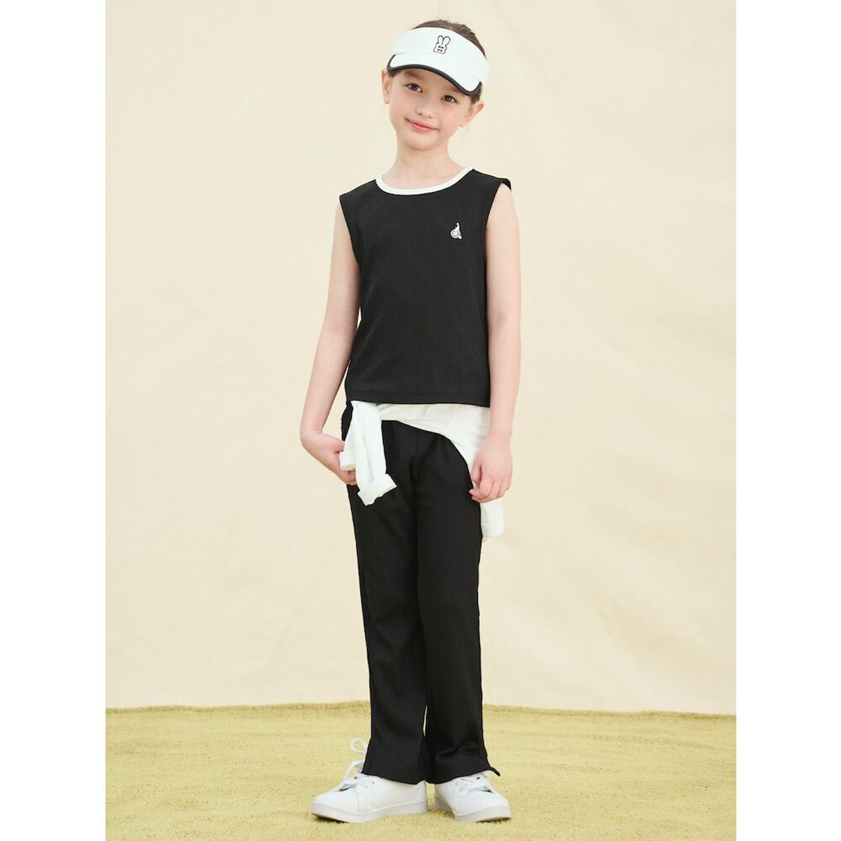 빈폴 키즈(BEANPOLE KIDS) 여아 데일리 골지 3 SET  화이트 (BI5441G031)