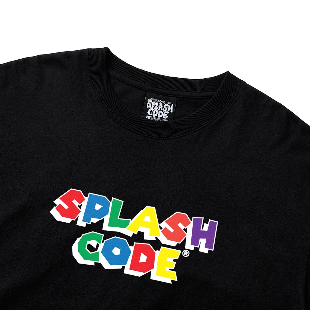스플래시코드(SPLASHCODE) 롱슬리브 블랙 - 스플래시코드 팝(Splashcode Pop)