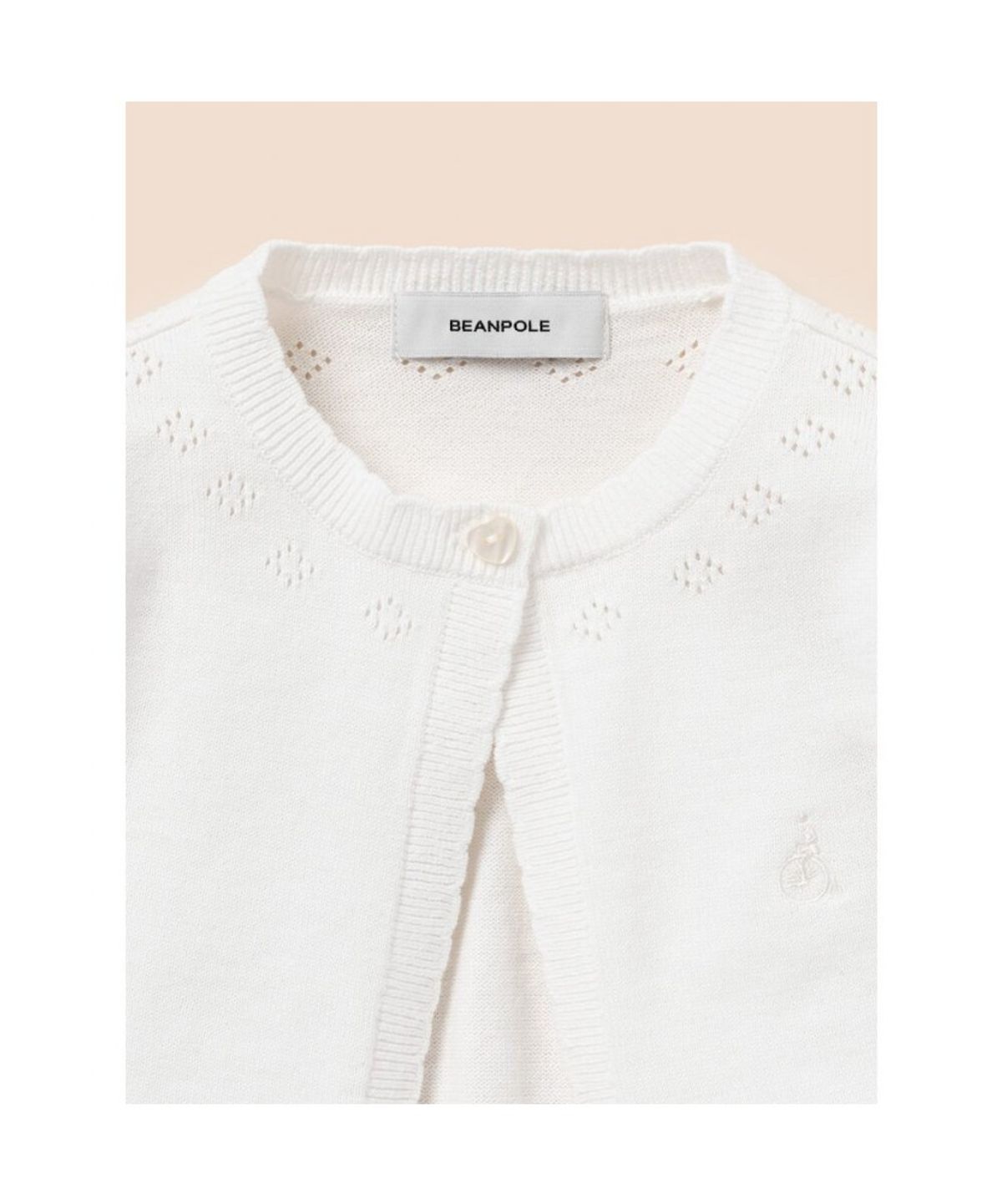 빈폴 키즈(BEANPOLE KIDS) 여아 볼레로형 카디건  아이보리 (BI545AG020)