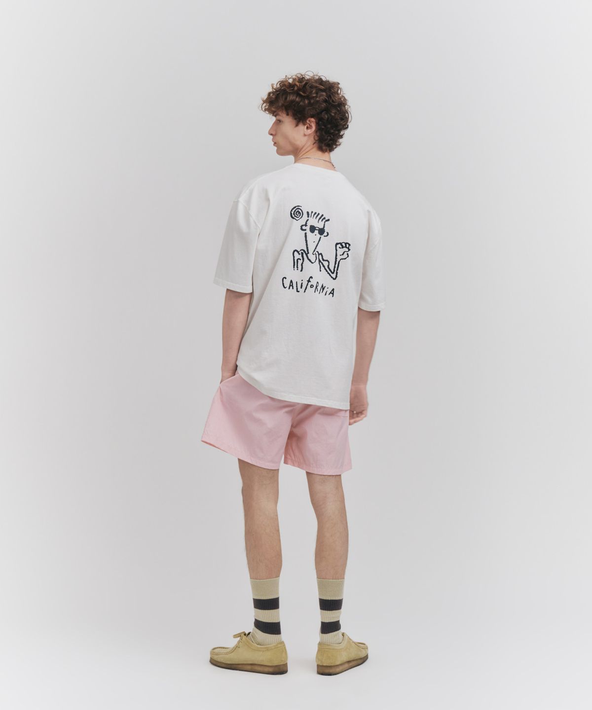 피도디도(FIDO DIDO) FD Beach Shorts Beige