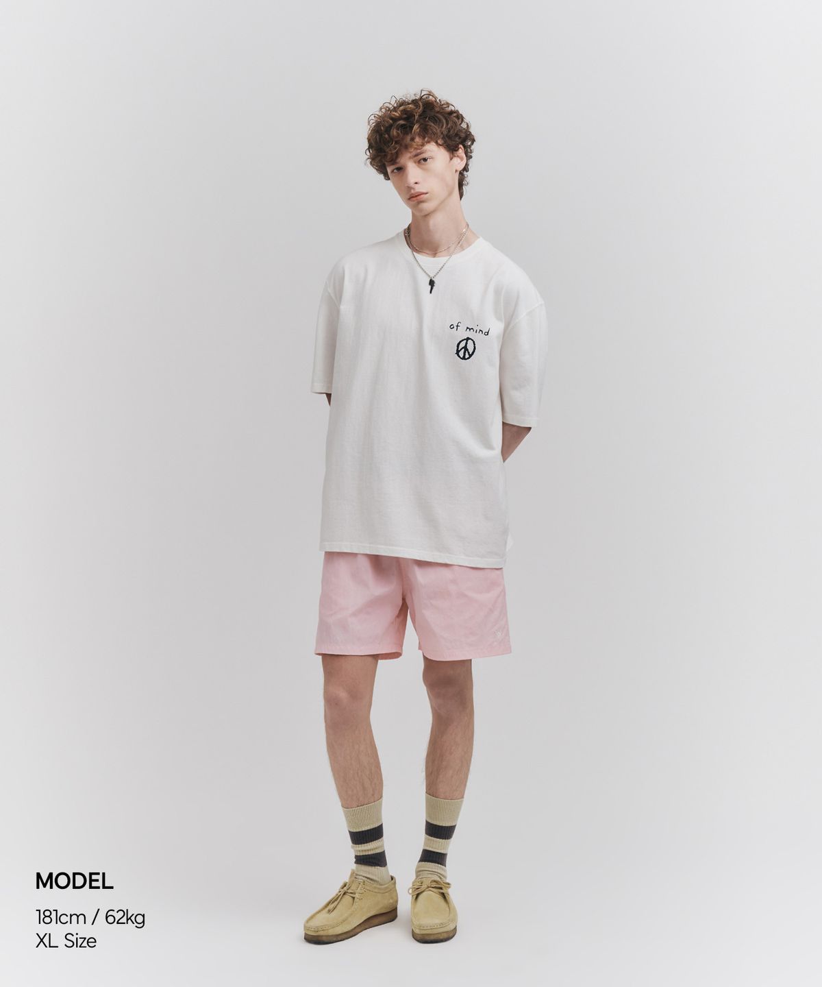 피도디도(FIDO DIDO) FD Beach Shorts Sky Blue