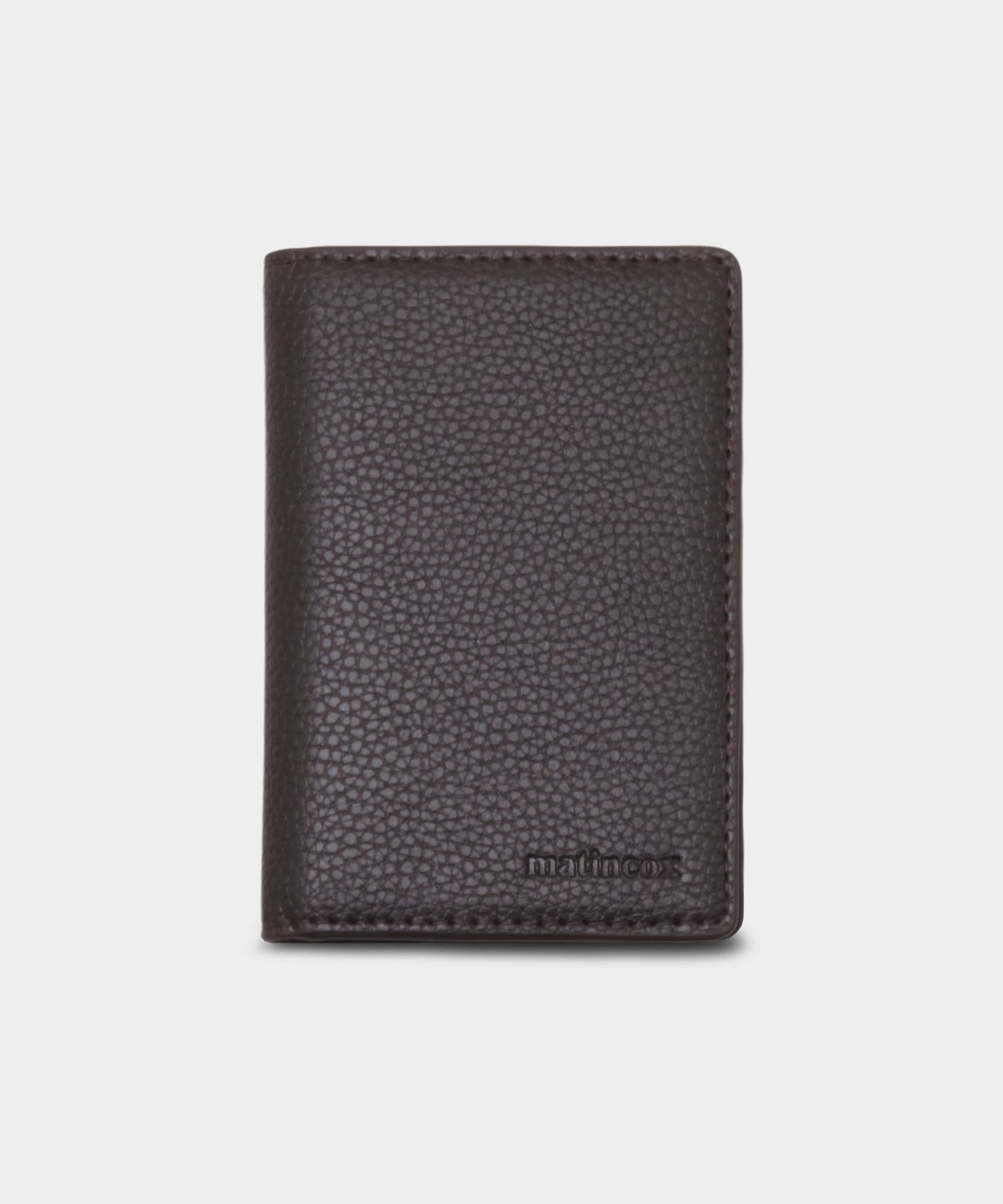 마틴콕스(MATINCOX) Jolie Card Wallet  - Chocolate