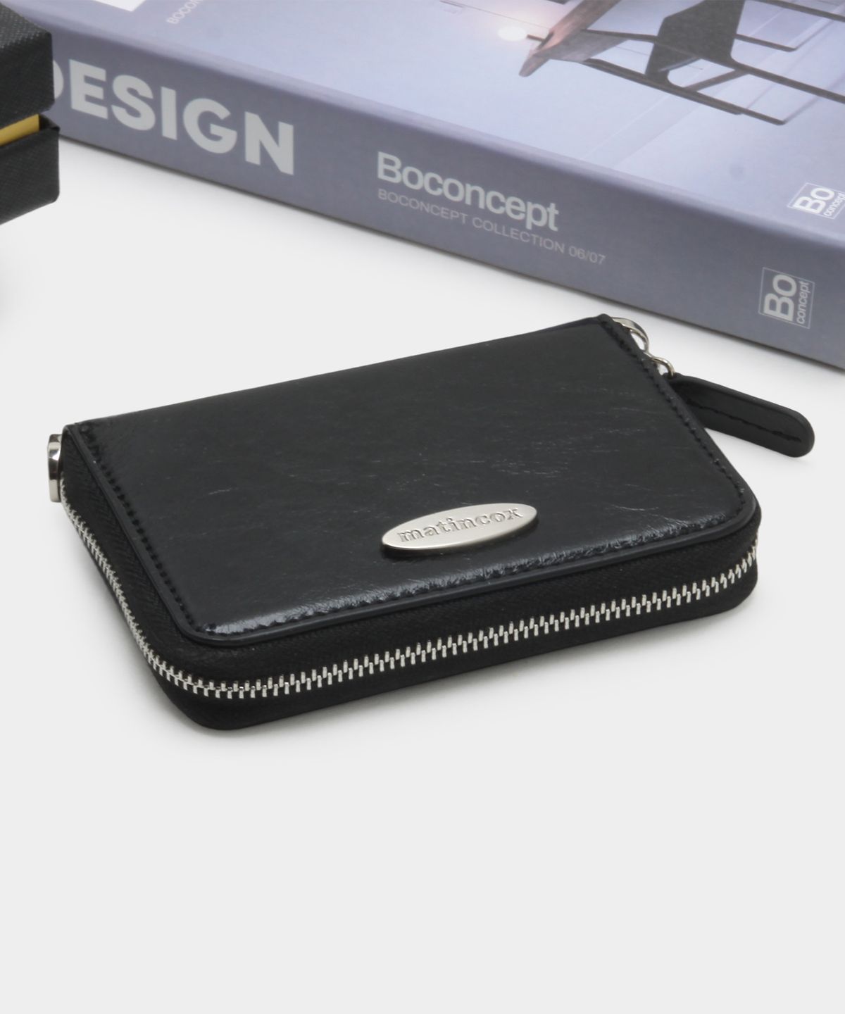 마틴콕스(MATINCOX) Linea Card Wallet - Black