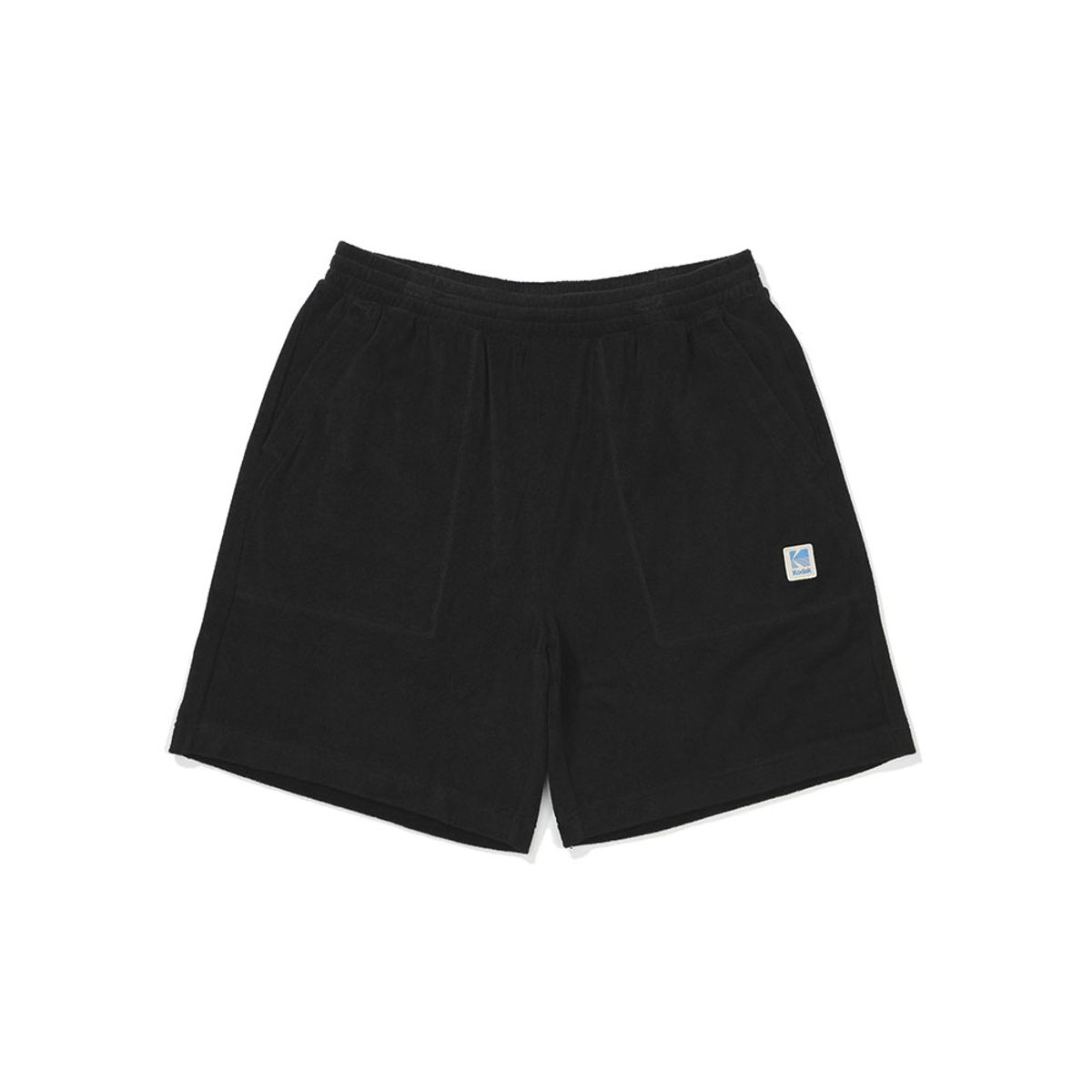 코닥(KODAK) 테리 4부 반바지 BLACK