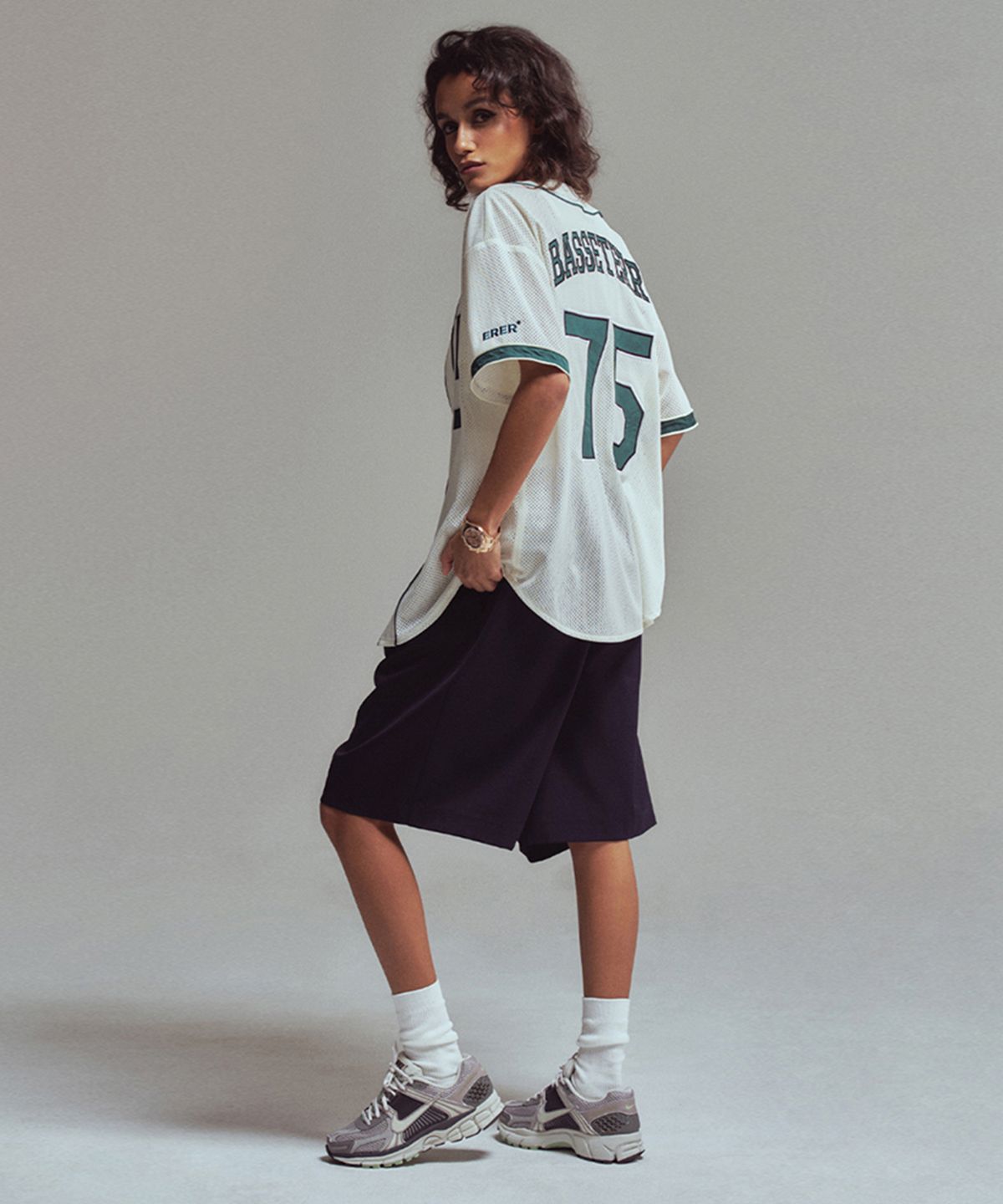 에르에르(ERER) [UN] 75 baseball jersey Ivory
