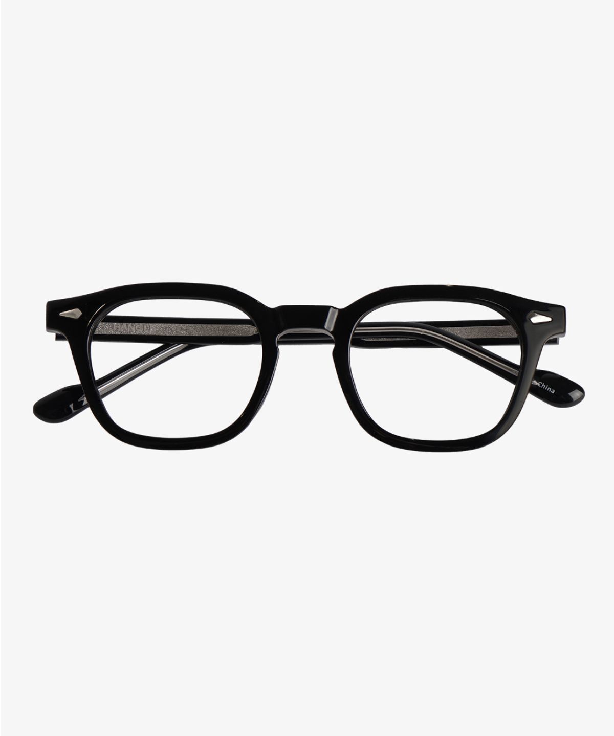 한글(HANGLE) [블루라이트 차단][2 size] 스퀘어 Air 블랙 X standard