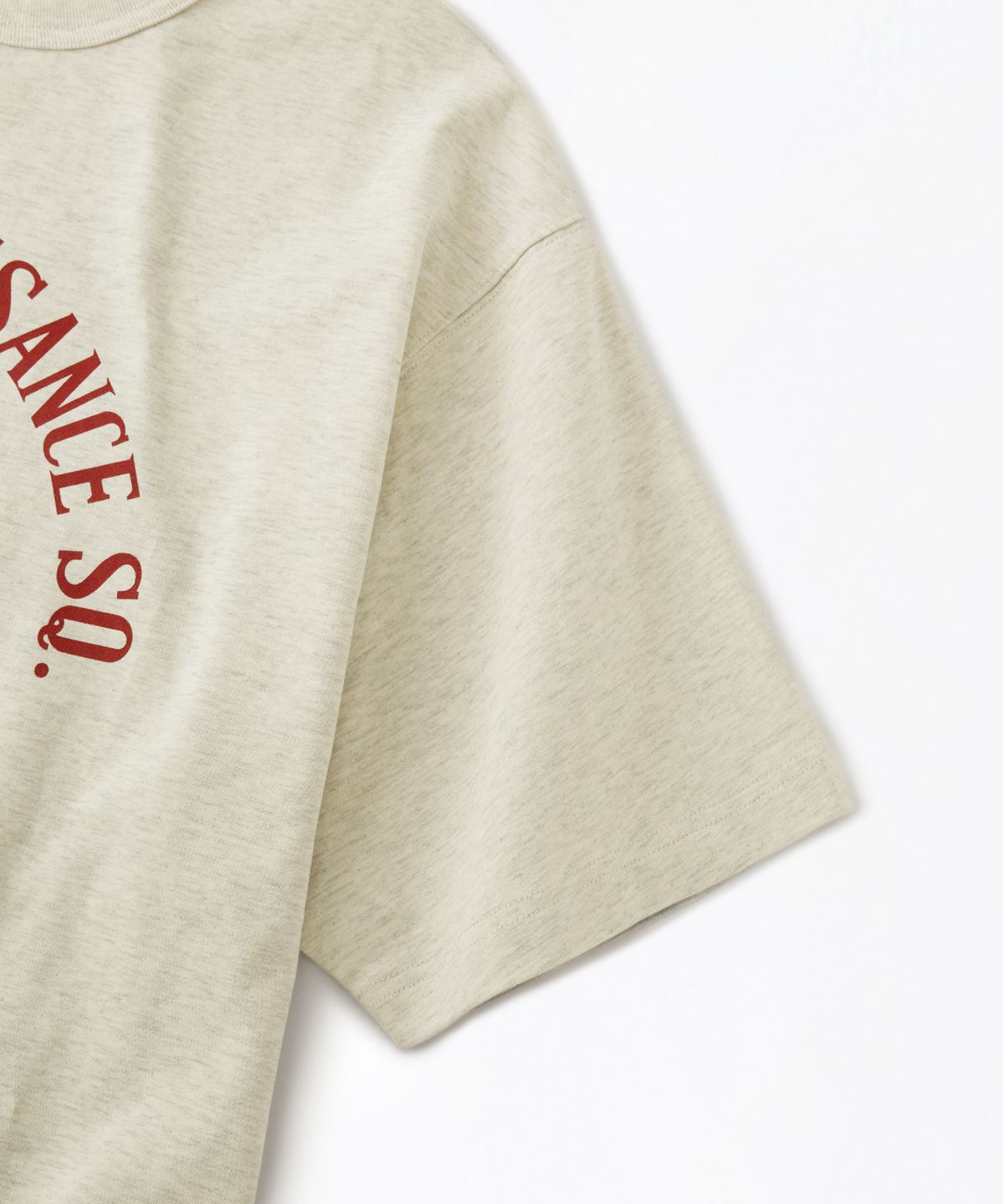 아웃스탠딩(OUTSTANDING) MIL SERIES TEE(LUCKY THIRTEEN)_1%OATMEAL