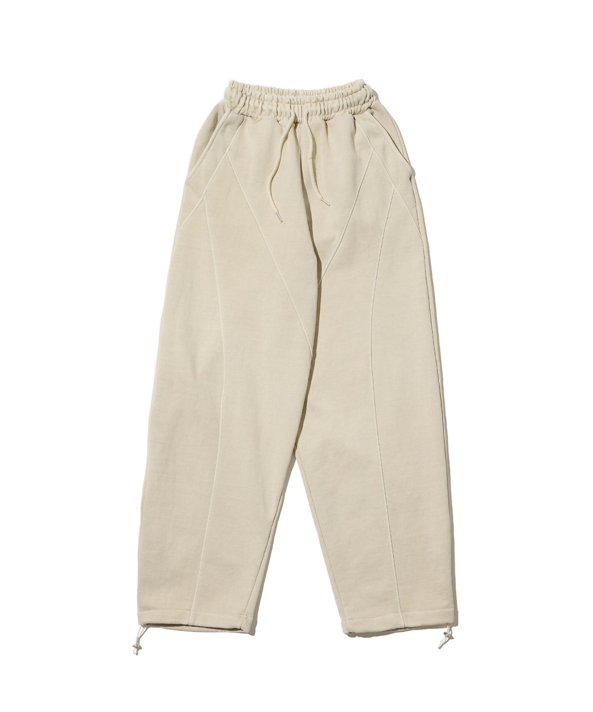 아날로그무드(ANALOG MOOD) 피그 커브드 트레이닝 팬츠 (베이지)