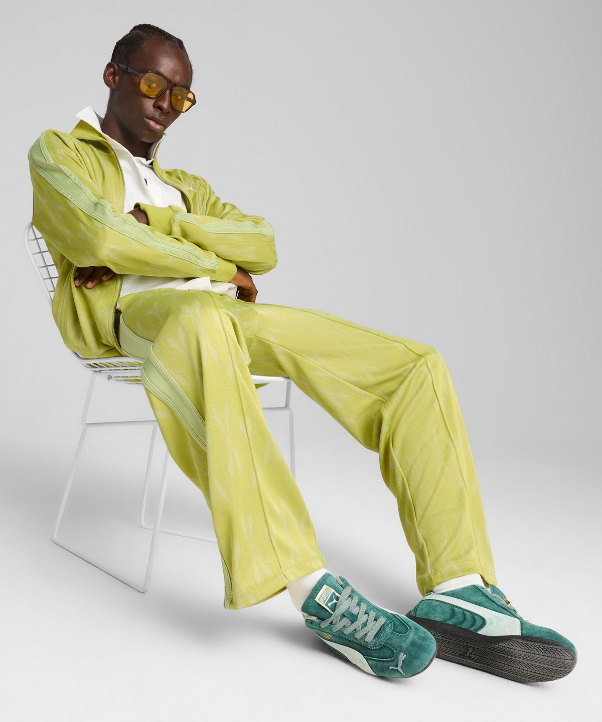 푸마(PUMA) 네버원 V T7 트랙 자켓 - 라이트그린 / 631491-35