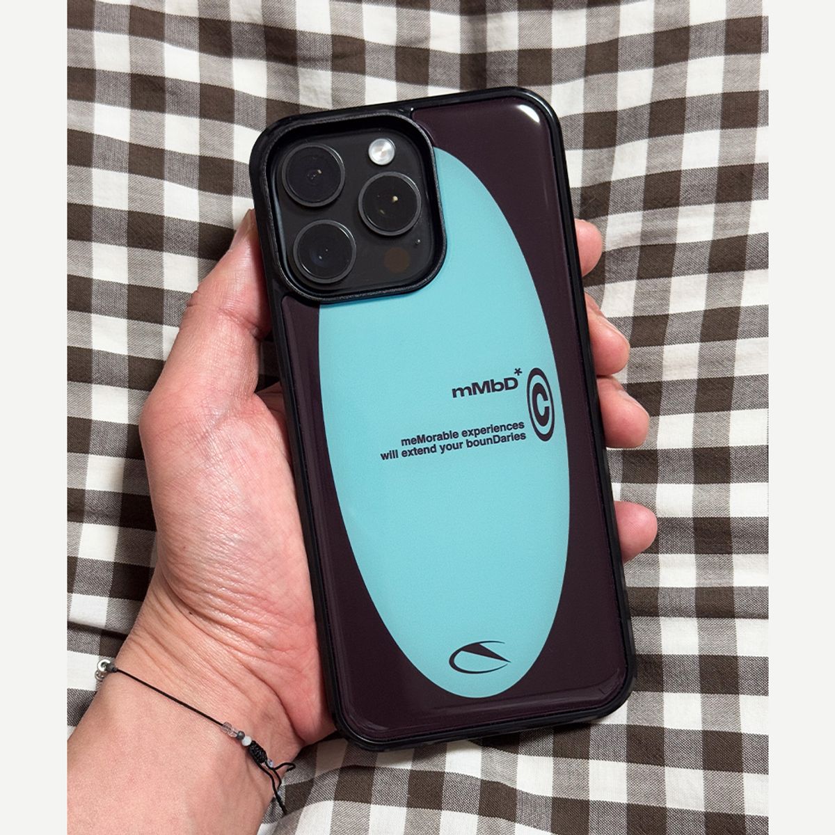 메모리즈바운더리(MEMORIESBOUNDARY) Boundary Phone Case (Deep Purple Brown)