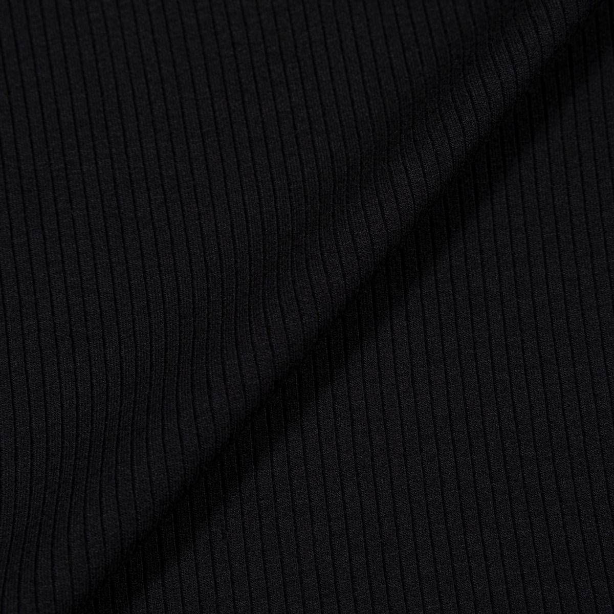 모아(MOAA) Frill Edge Crop (BLACK)