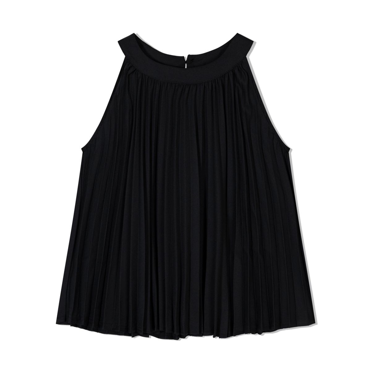 모아(MOAA) Shadow Fold Top (BLACK)