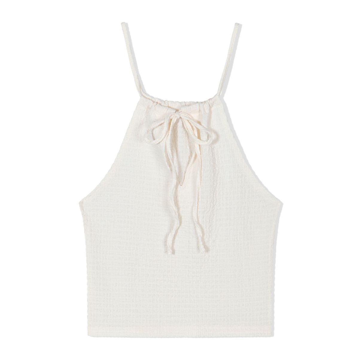 모아(MOAA) Tie Back Camisole (WHITE)