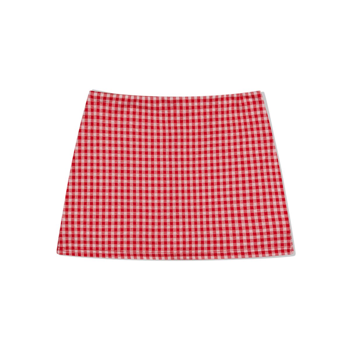 모아(MOAA) Bubbly Gingham Skort (RED)
