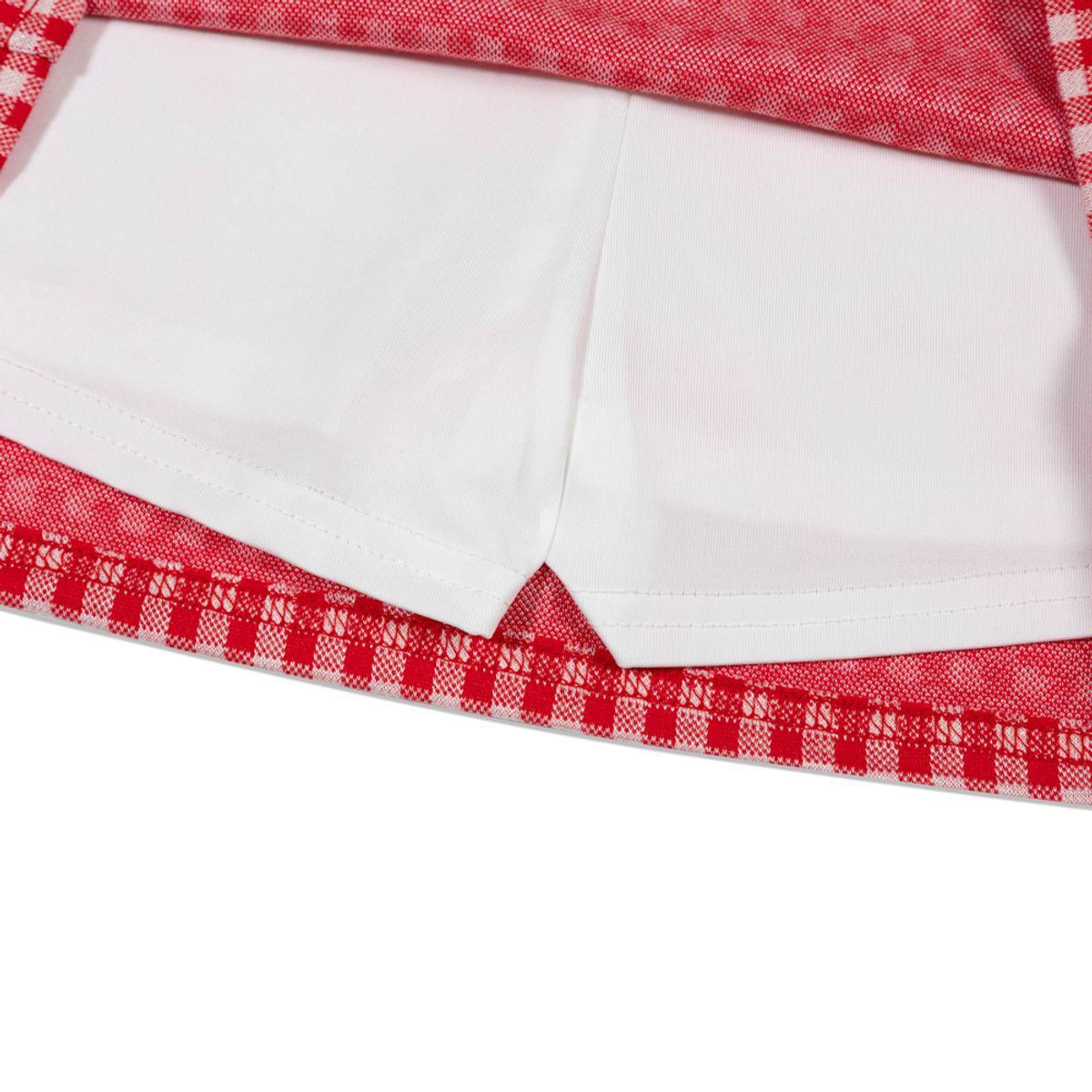 모아(MOAA) Bubbly Gingham Skort (RED)