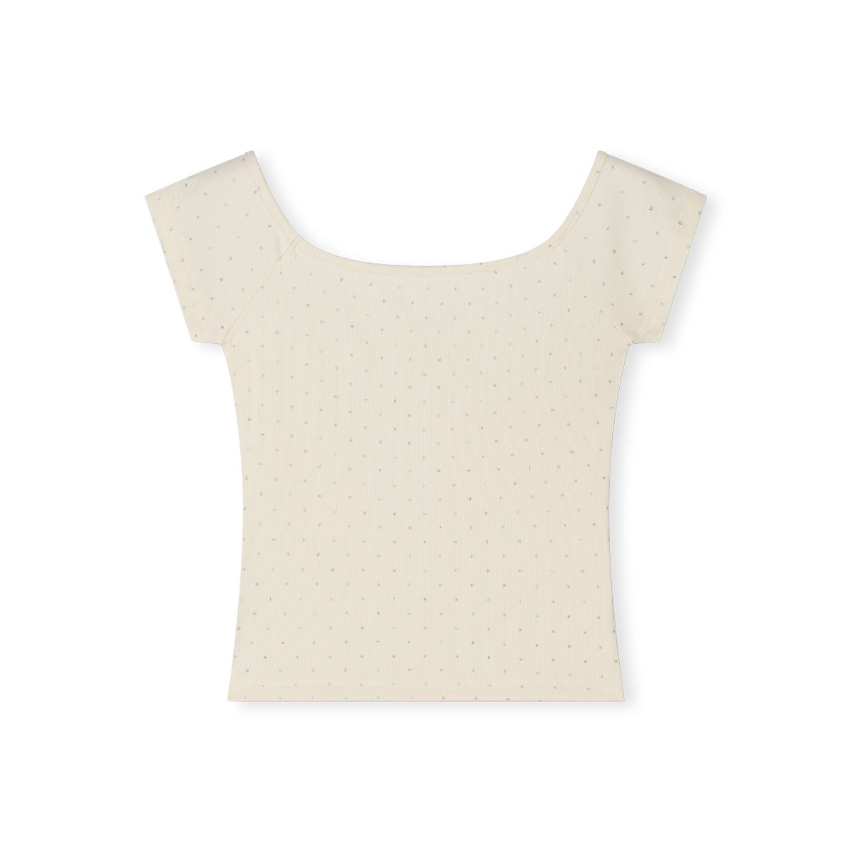 모아(MOAA) Moonlight Scoop Tee (IVORY)