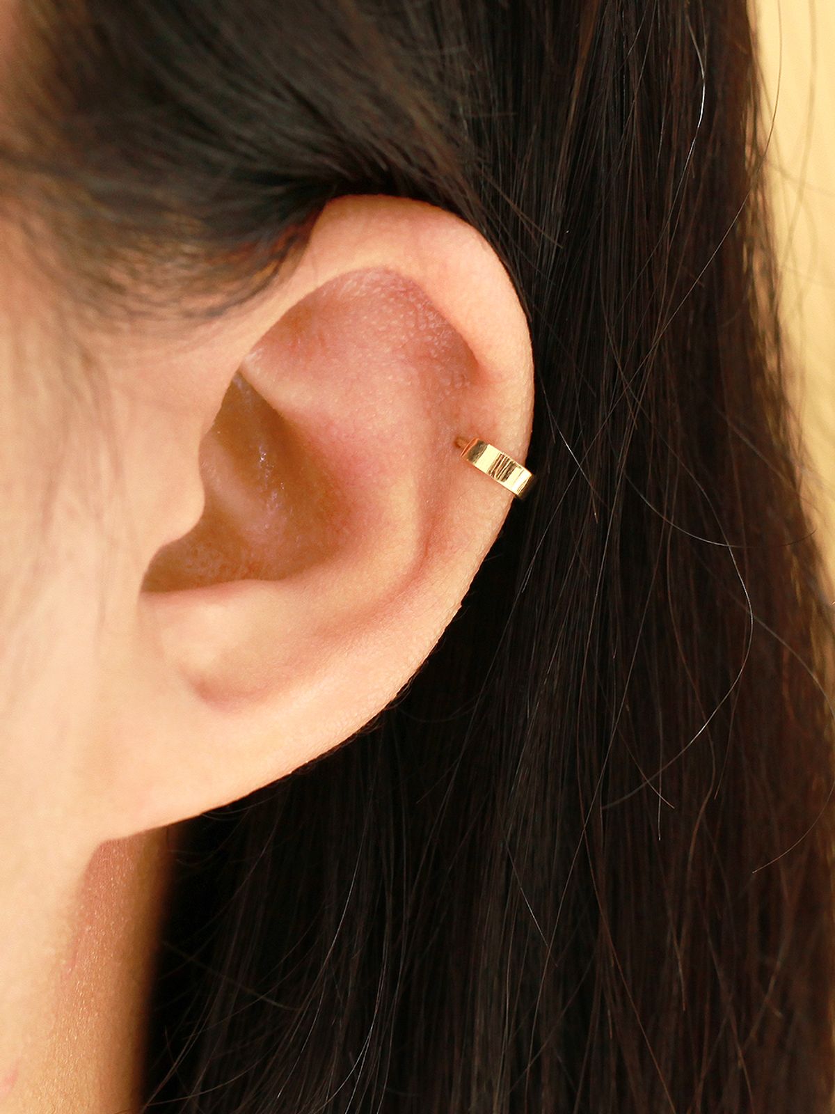 미니멀피어싱(MINIMALPIERCING) 14K 귓바퀴 이너컨츠 트라거스 연골 민자 원터치 링 피어싱 귀걸이