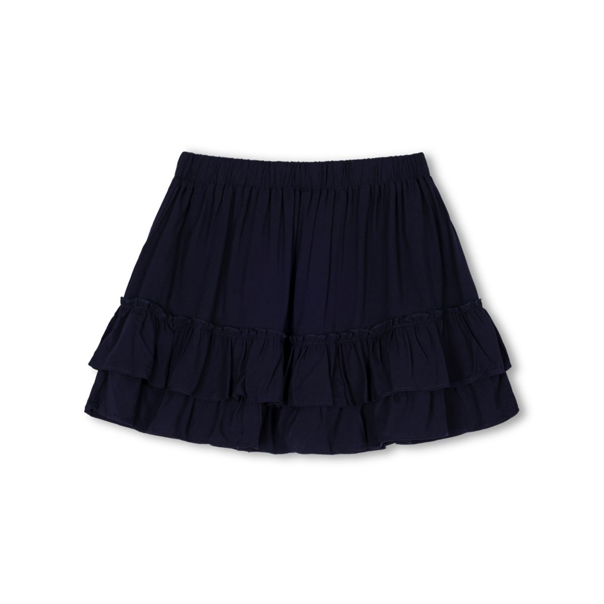 모아(MOAA) Fluffy Layer Skirt (NAVY)