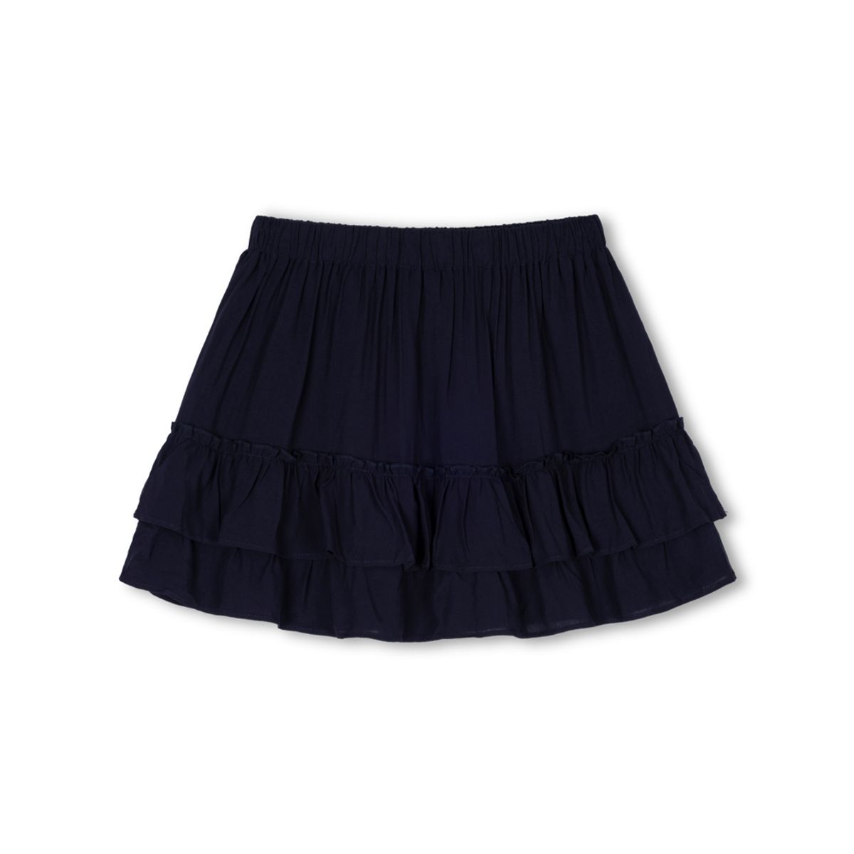 모아(MOAA) Fluffy Layer Skirt (NAVY)