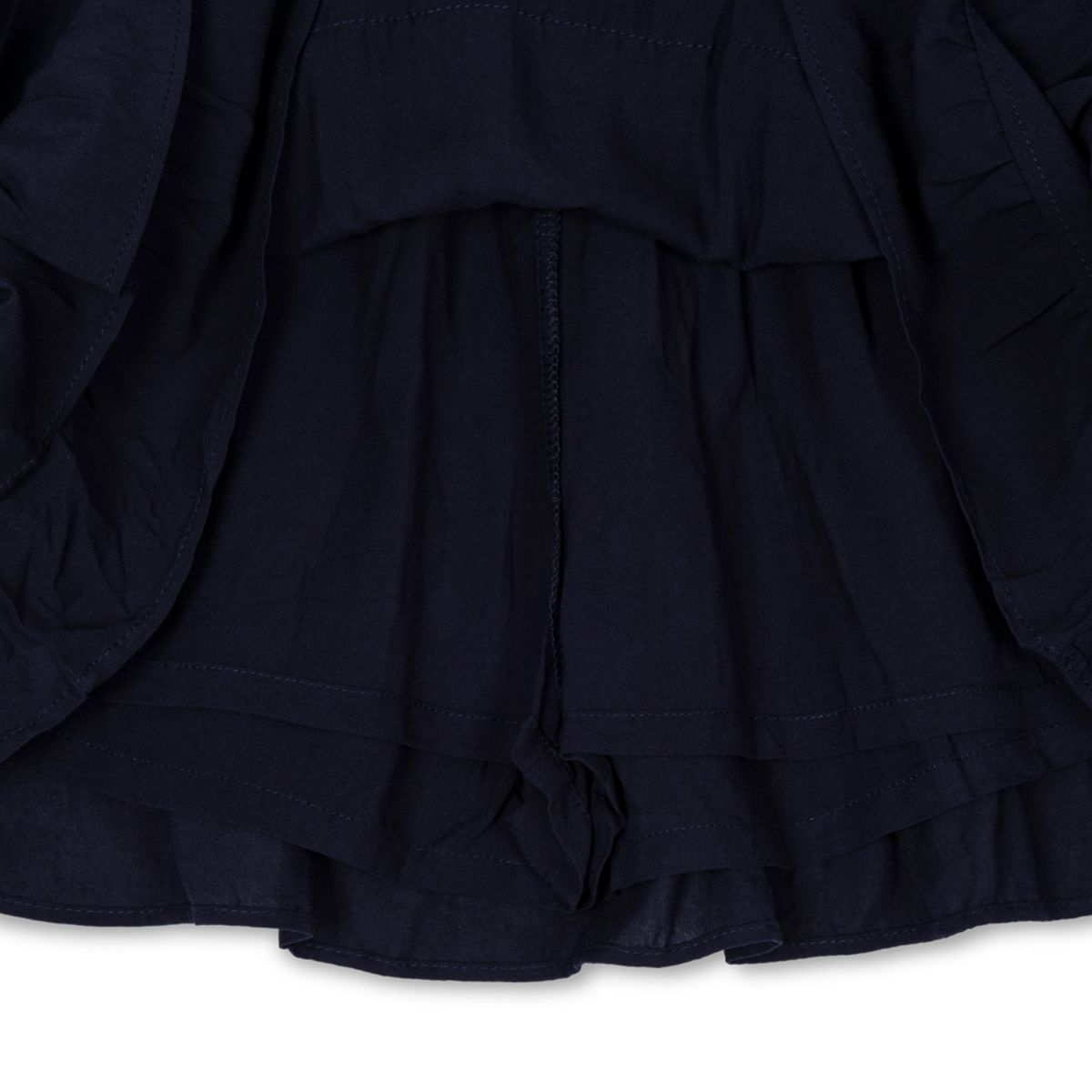 모아(MOAA) Fluffy Layer Skirt (NAVY)