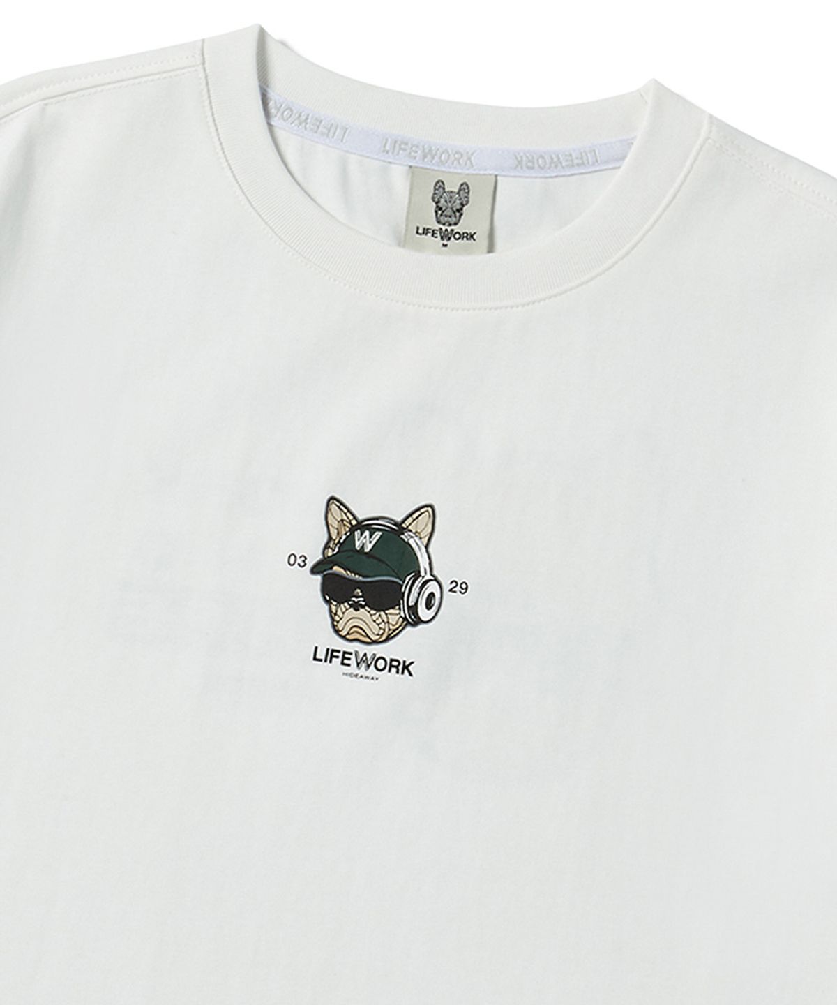 라이프워크 키즈(LIFEWORK KIDS) 키즈) 쿨 힙독 반팔 티셔츠