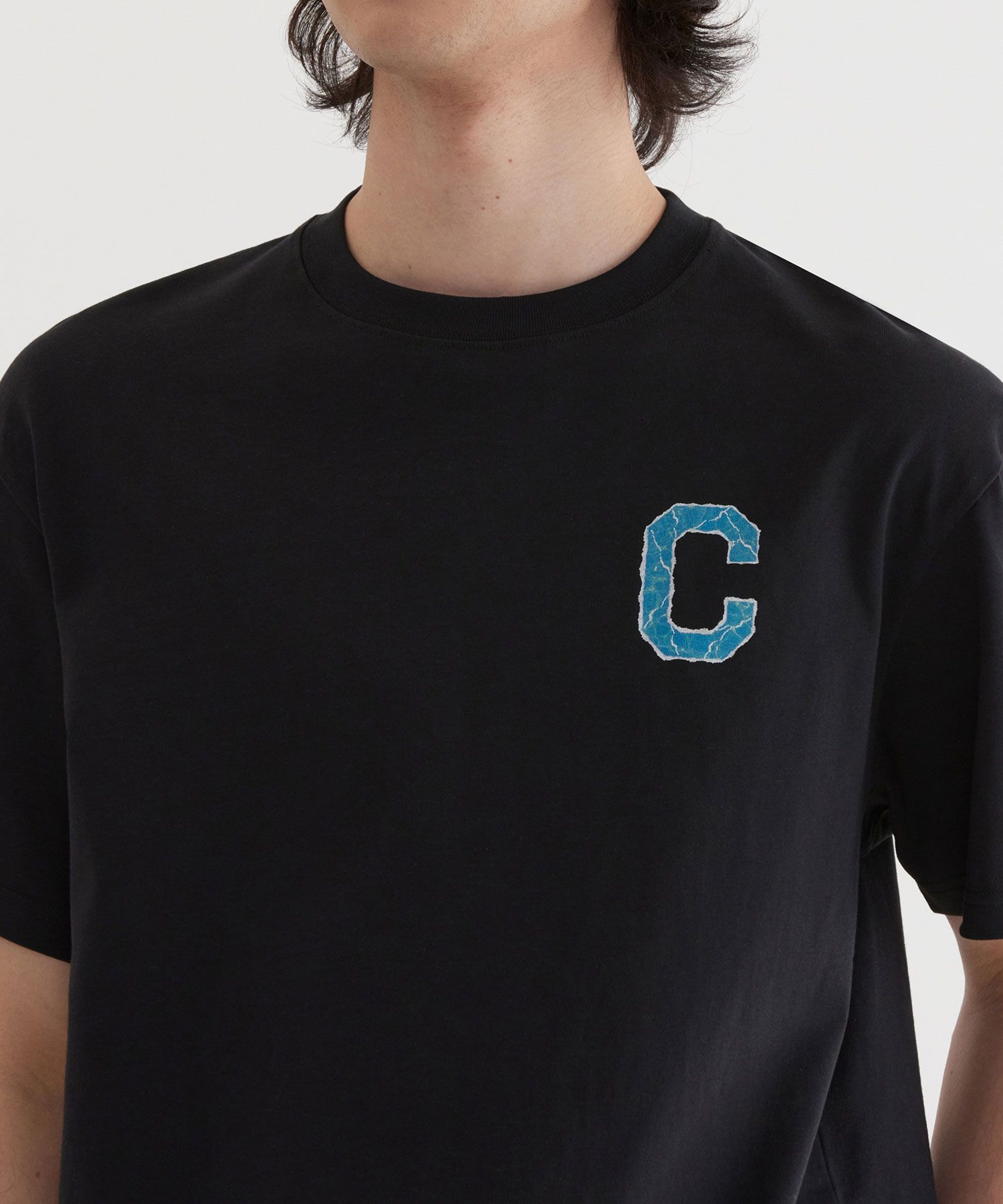 Tシャツ・カットソー COVERNAT Crease Effect T-Shirt Black MUSINSA | COVERNAT Crease Effect T-Shirt Black