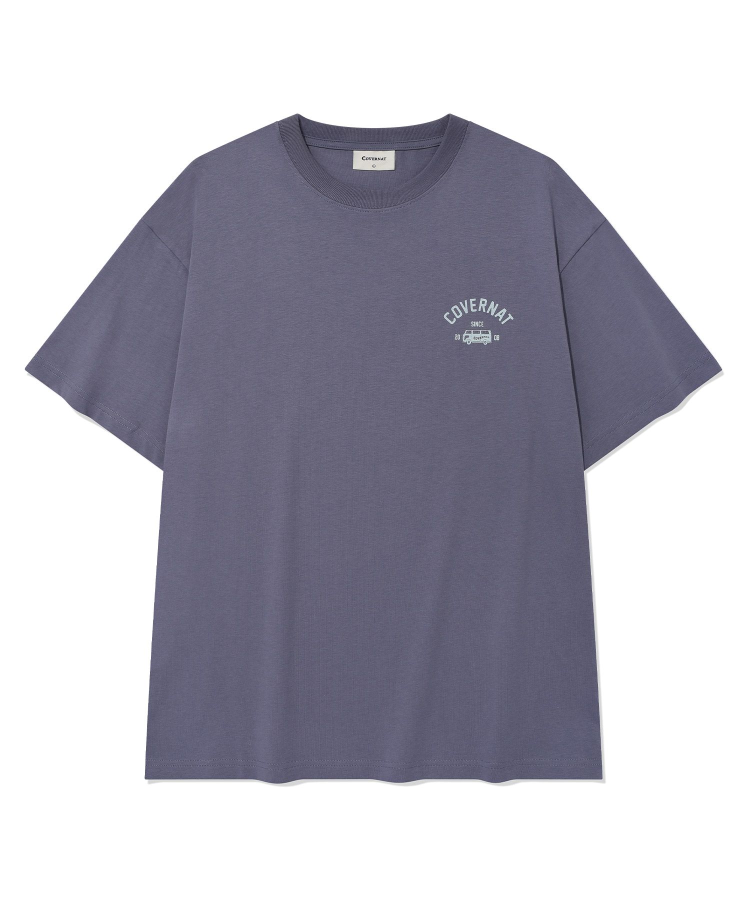 MUSINSA | COVERNAT Travel Bus Graphic T-Shirt Purple