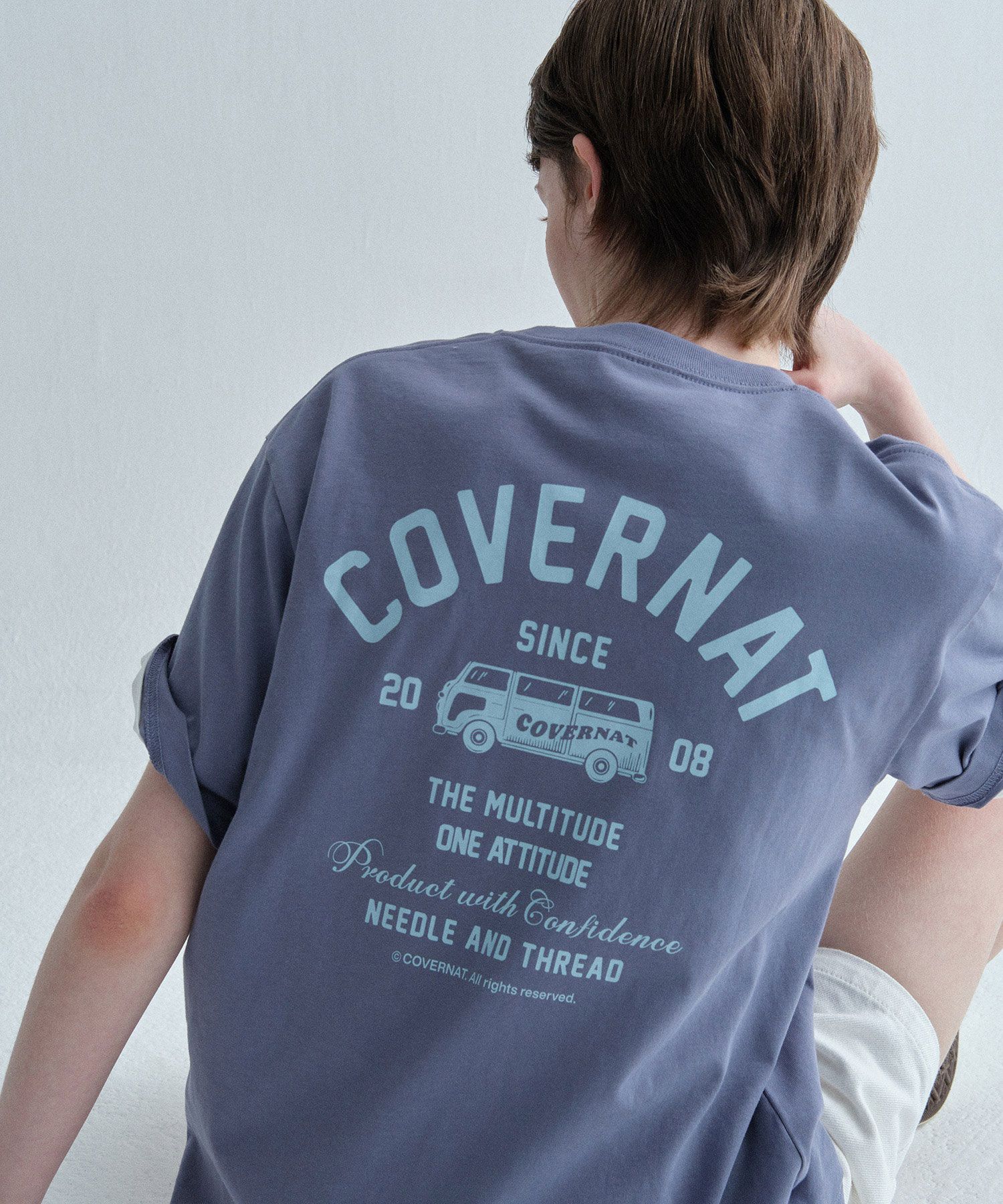 【COVERNAT】 Travel Bus Graphic T-Shirt MUSINSA | COVERNAT Travel Bus Graphic T-Shirt Purple