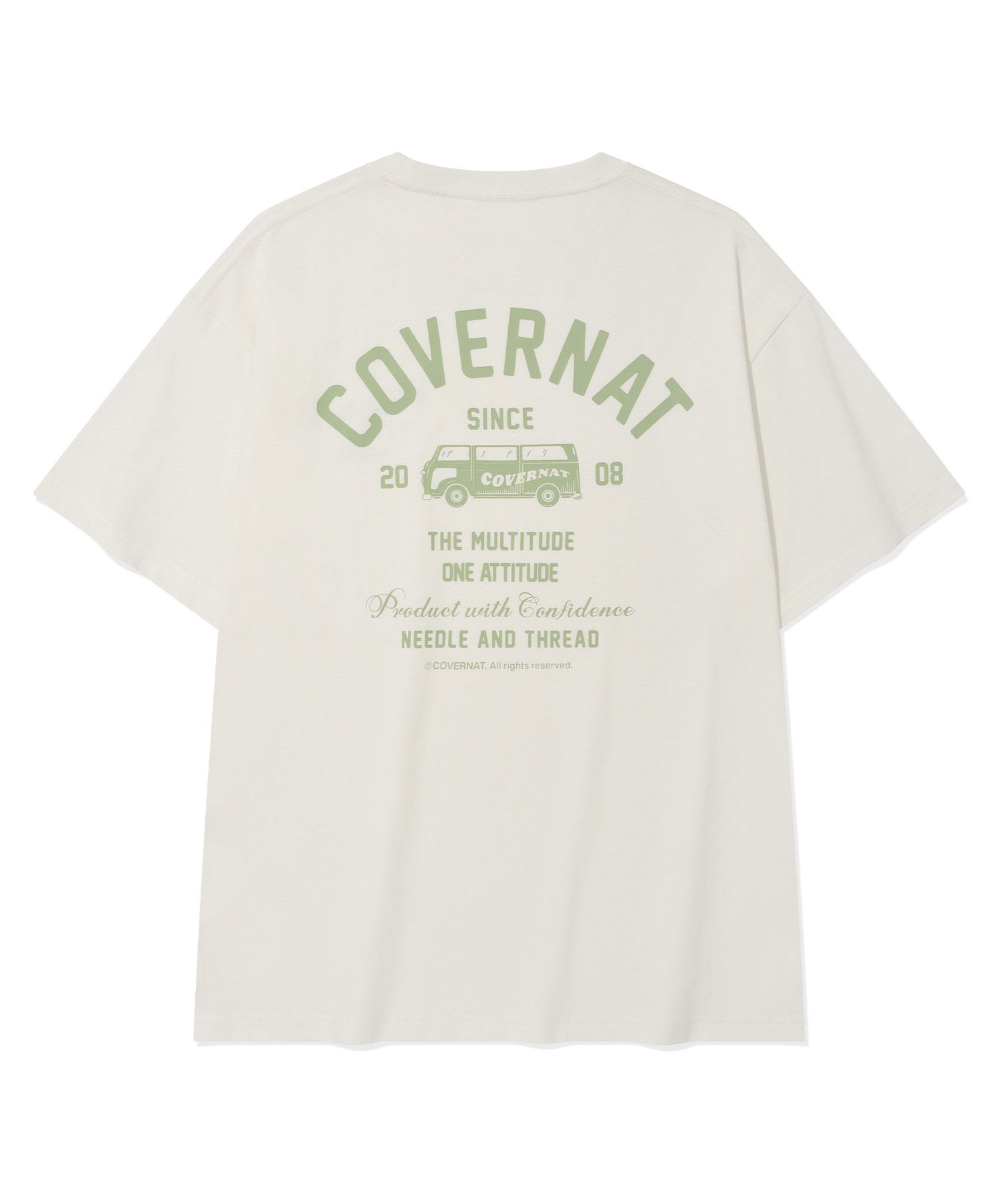 [COVERNAT] Travel Bus Graphic T-Shirt /追跡付 MUSINSA | COVERNAT Travel Bus Graphic T-Shirt White
