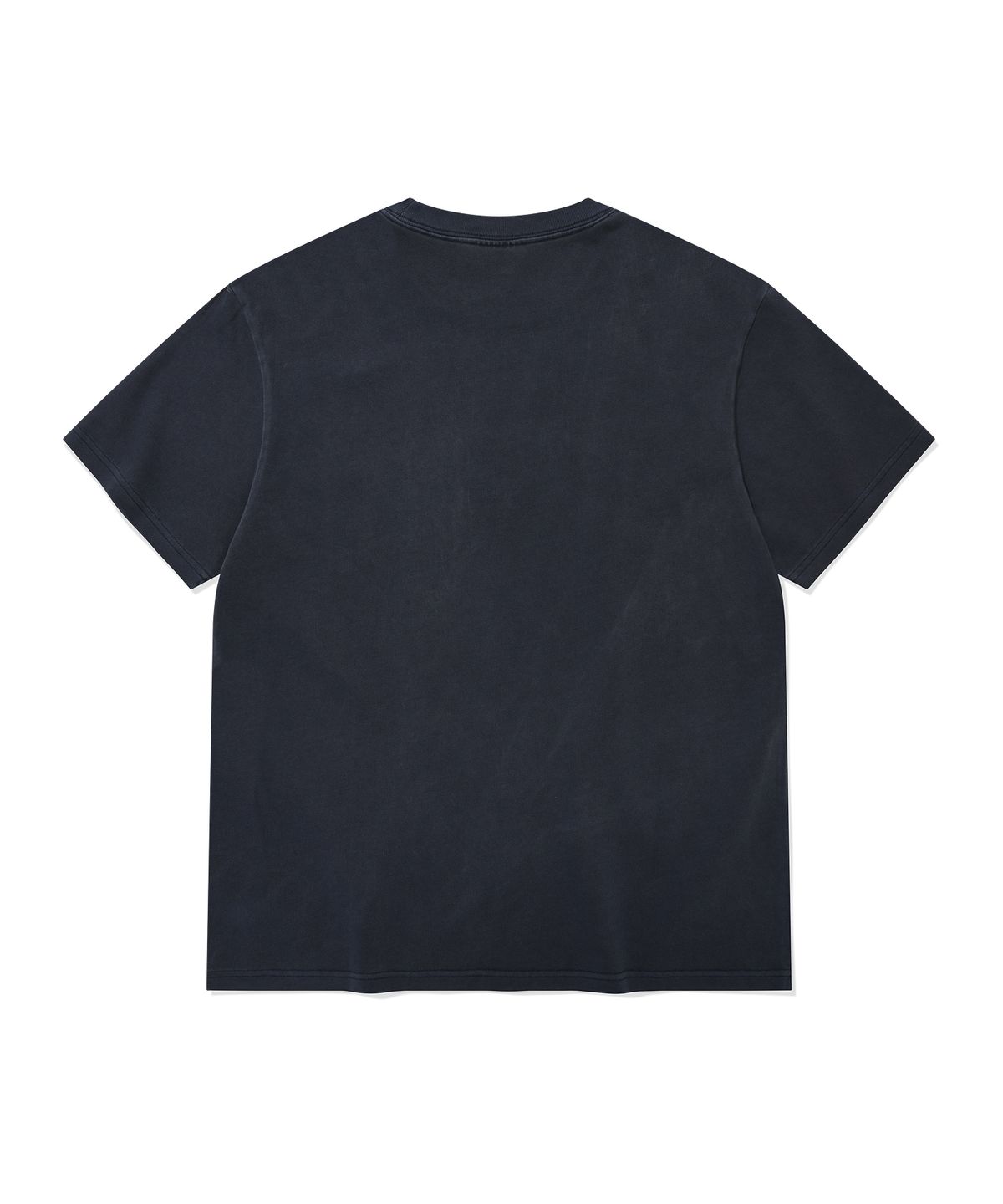 커버낫(COVERNAT) 아치 아플리케 다잉 티셔츠 Dark Navy