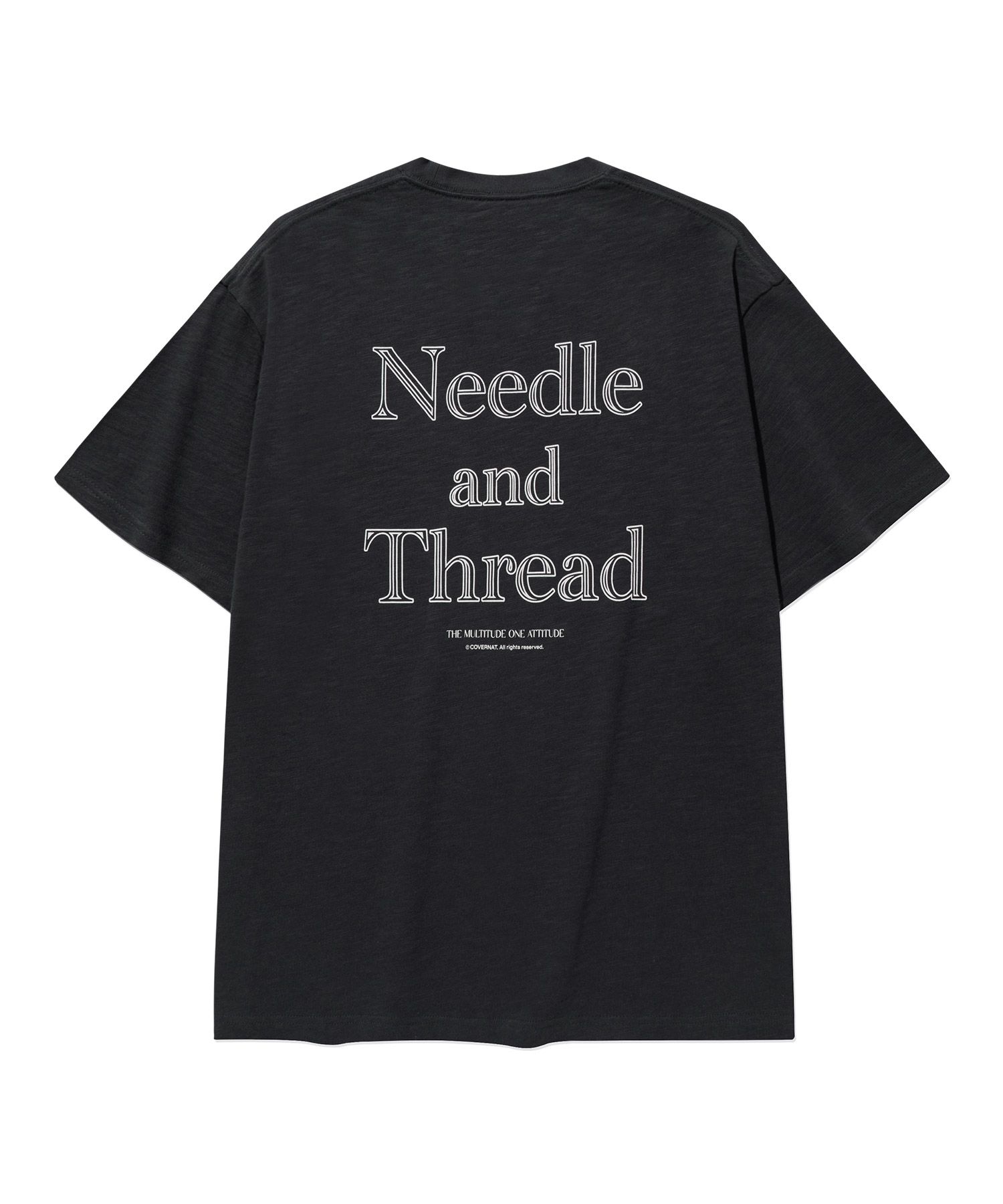 COVERNATのSlub Needle and Thread Graphic T-Shirt 全2色 MUSINSA | COVERNAT Slub Needle and Thread Graphic T-Shirt