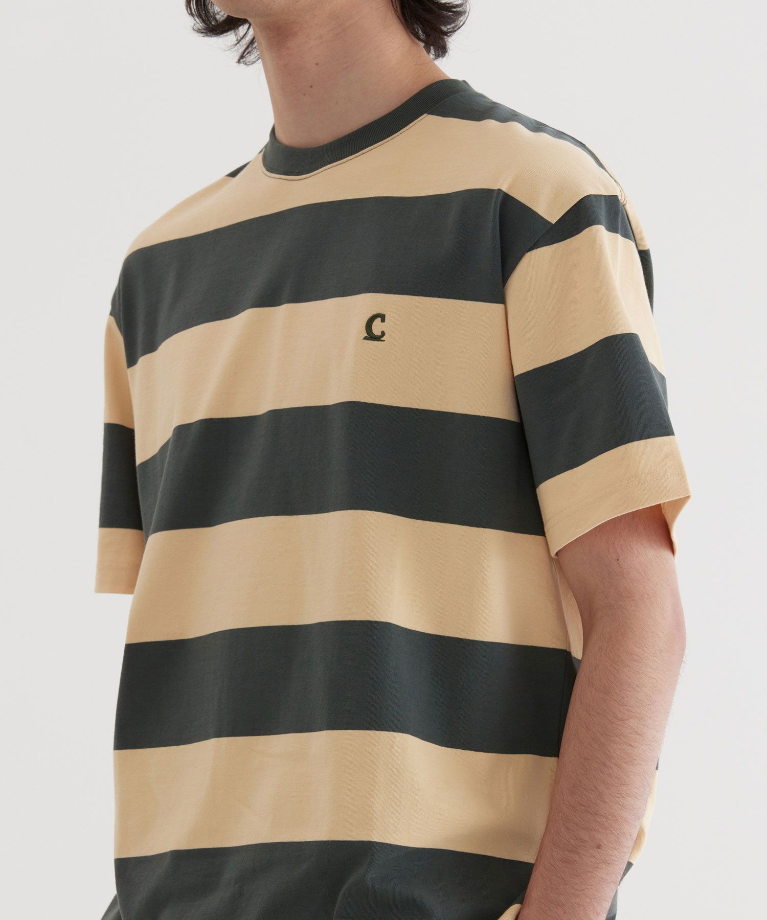 COVERNATのRugby Round T-Shirt 全2色 MUSINSA | COVERNAT Rugby Round T-Shirt Khaki