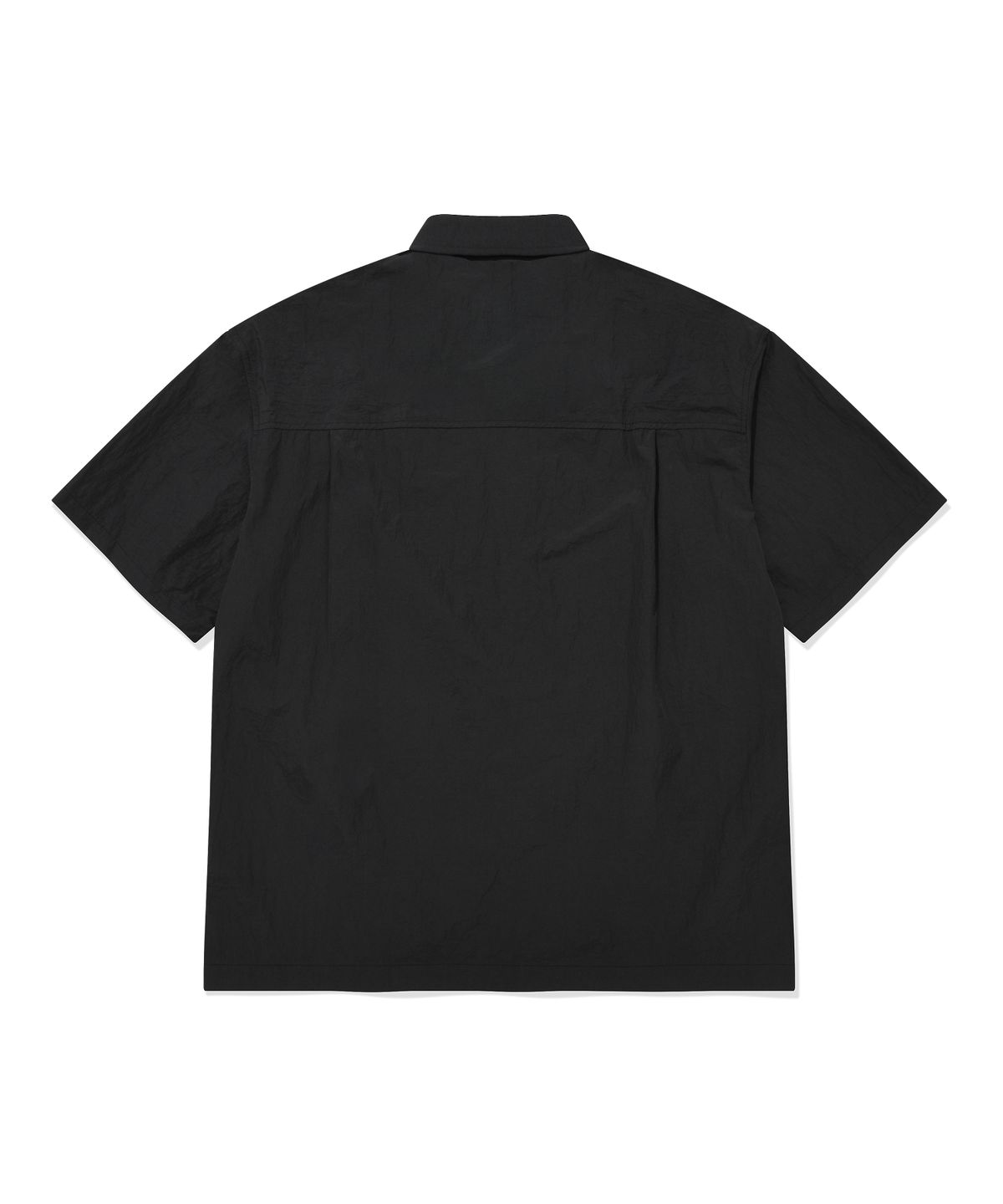 커버낫(COVERNAT) 나일론 퍼티그 하프 셔츠 Black